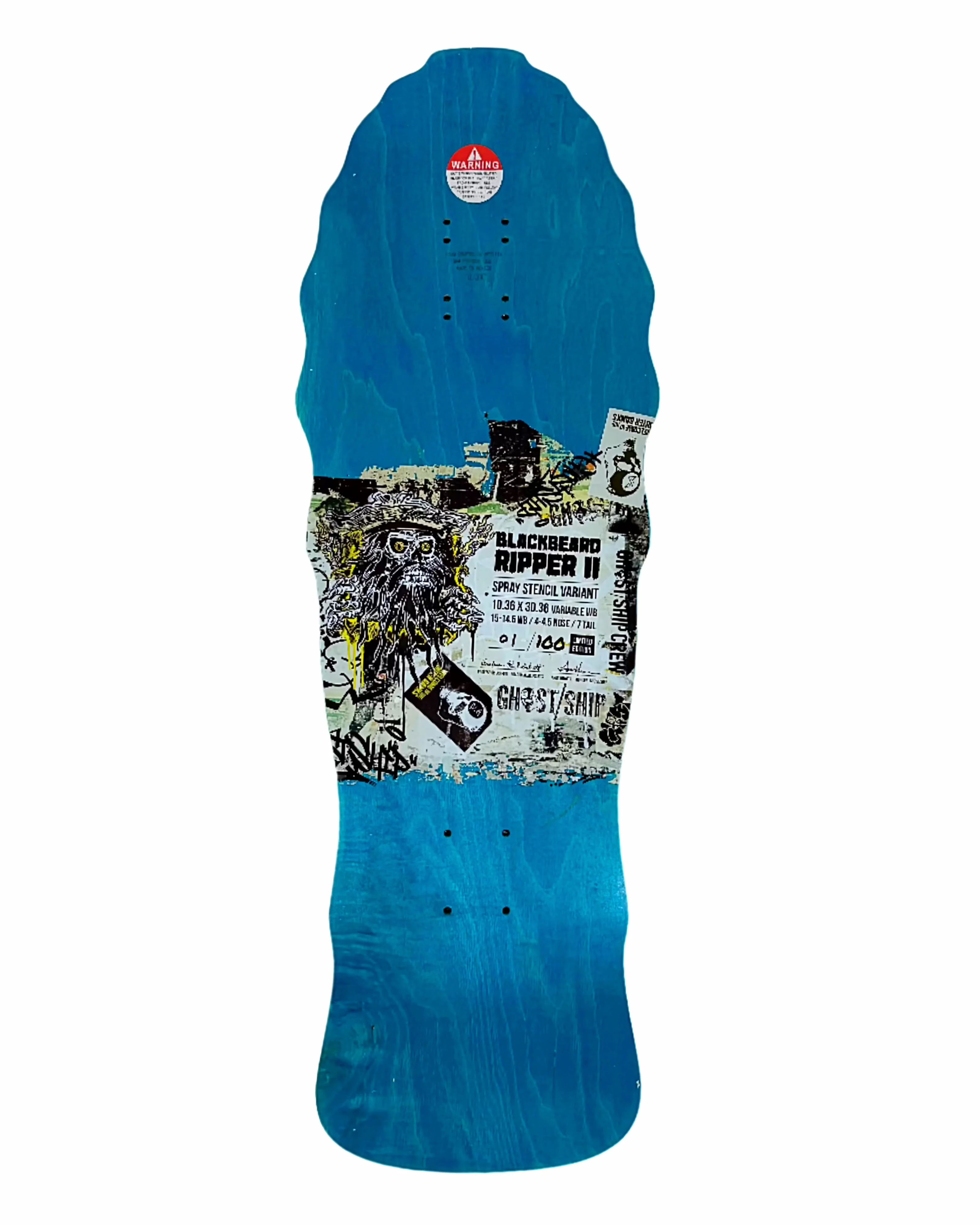 Blackbeard Ripper II Skate Deck
