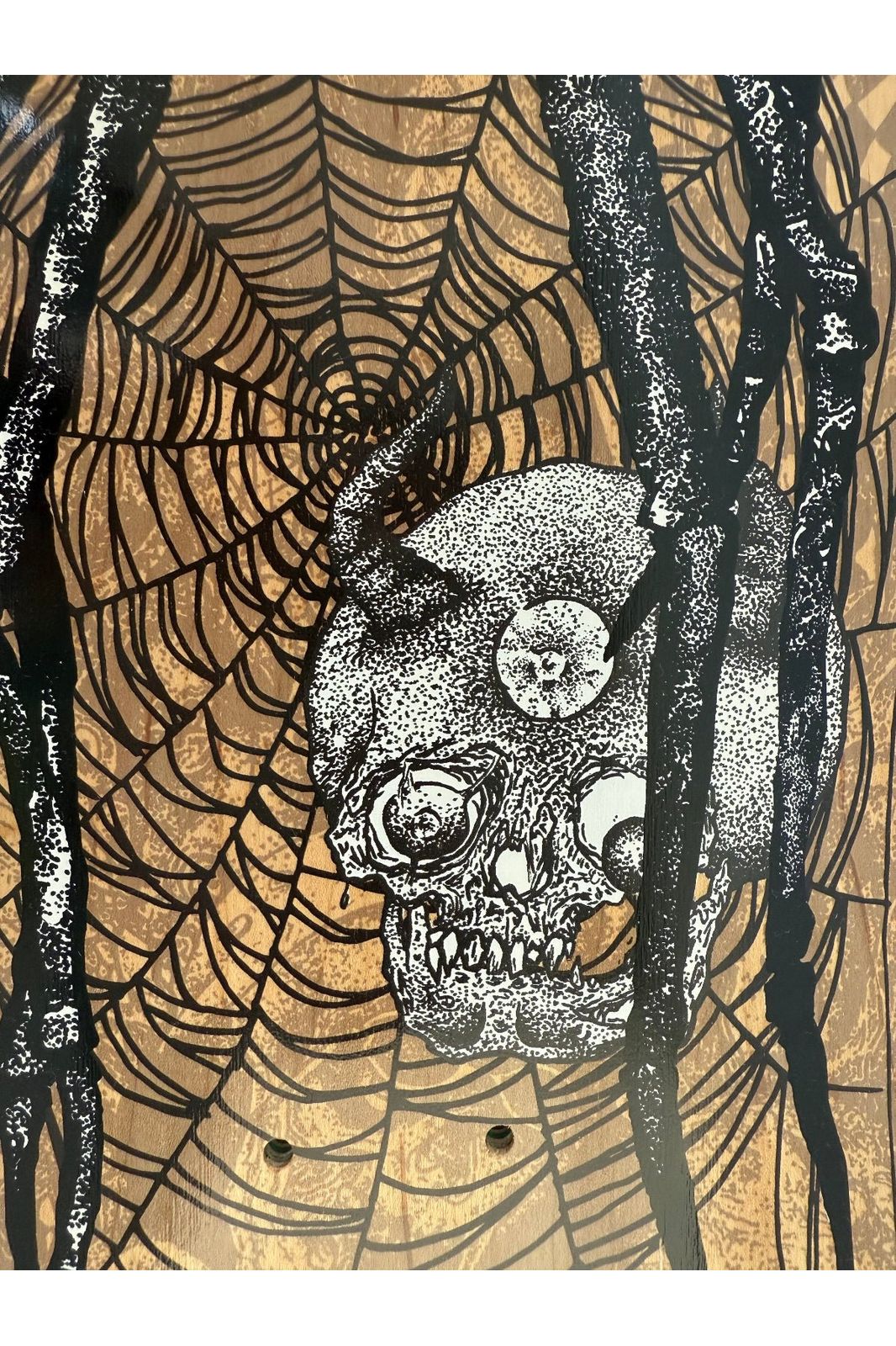 Dylan O'Neal "BLACK WIDOW" - G/S PRO SERIES - Skate Deck - GHOSTSHIP.Supply