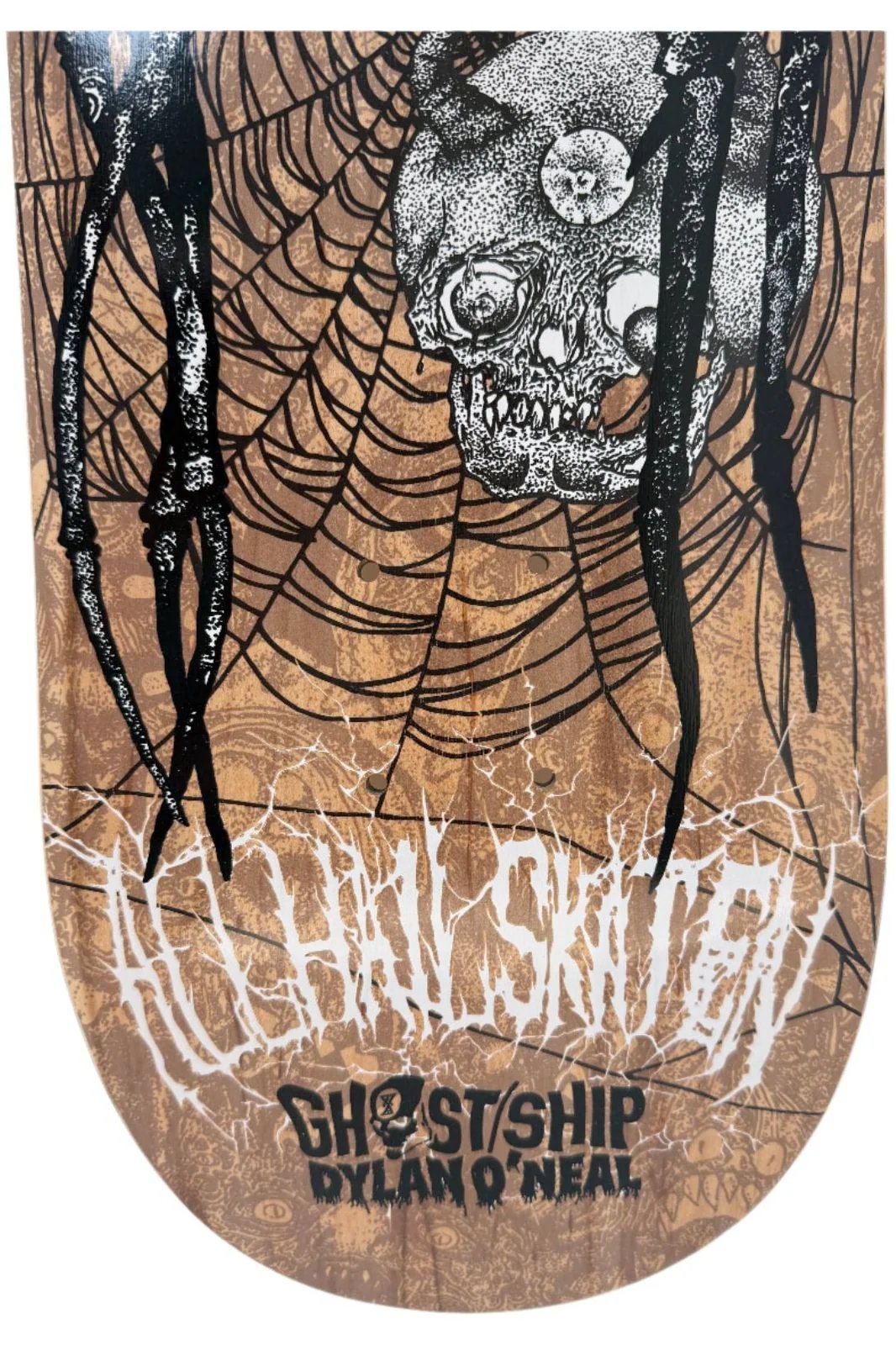 Dylan O'Neal "BLACK WIDOW" - G/S PRO SERIES - Skate Deck - GHOSTSHIP.Supply