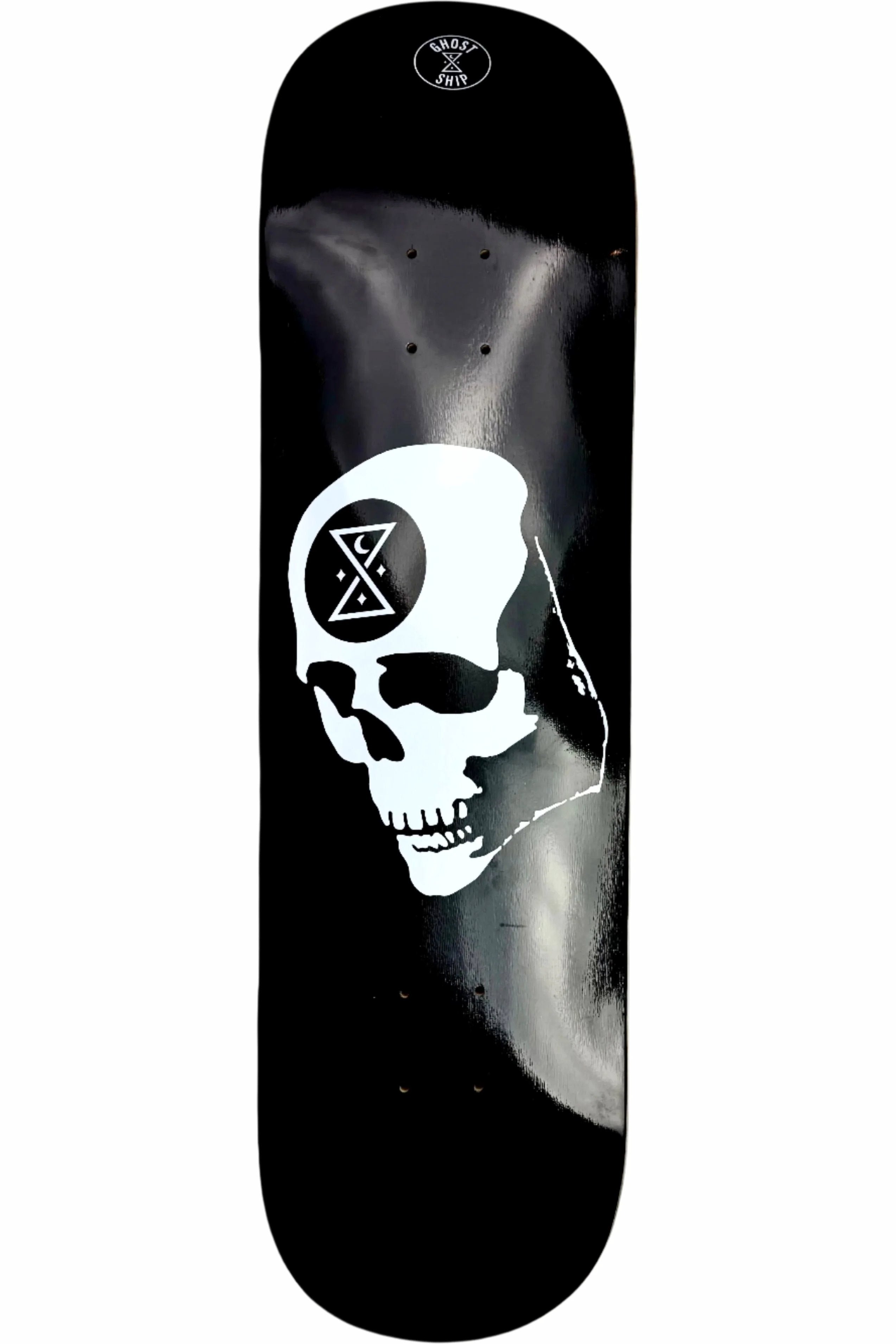 OMINOUS I : SPECIAL EDITION Black Bottom Skate Deck - GHOSTSHIP.Supply