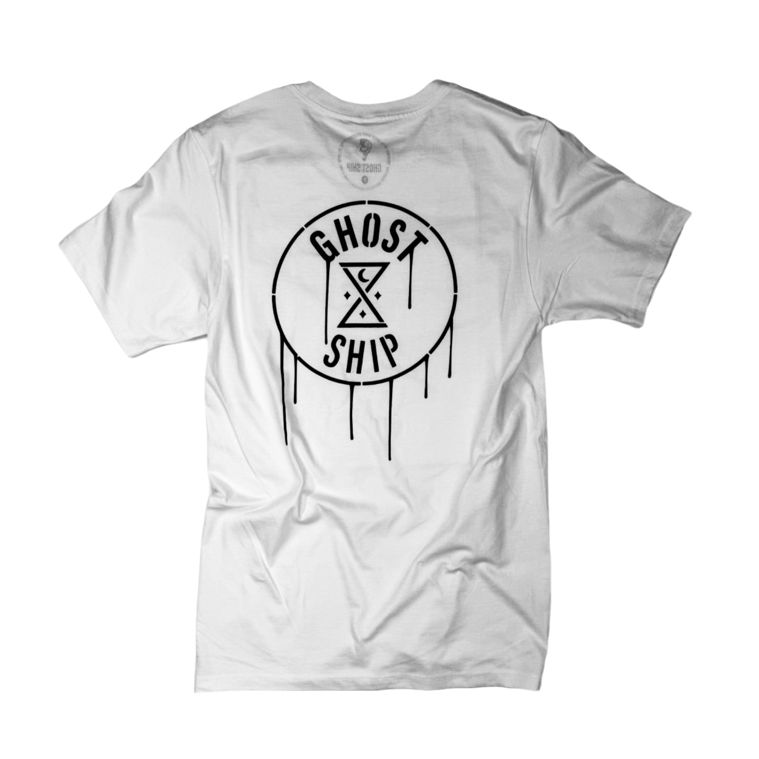 Postal Logo Stencil Tee - 2 colors - GHOSTSHIP.Supply