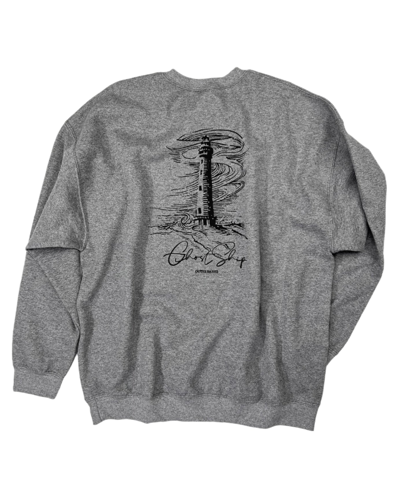 Athletic Gray First Light Crewneck - GHOSTSHIP.Supply