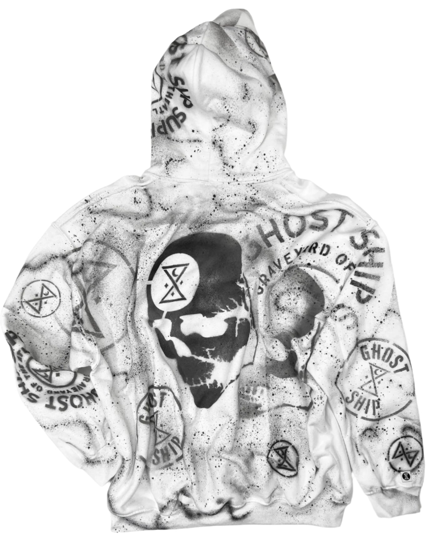 Custom Hoodie Ominous Skull - GHOSTSHIP.Supply