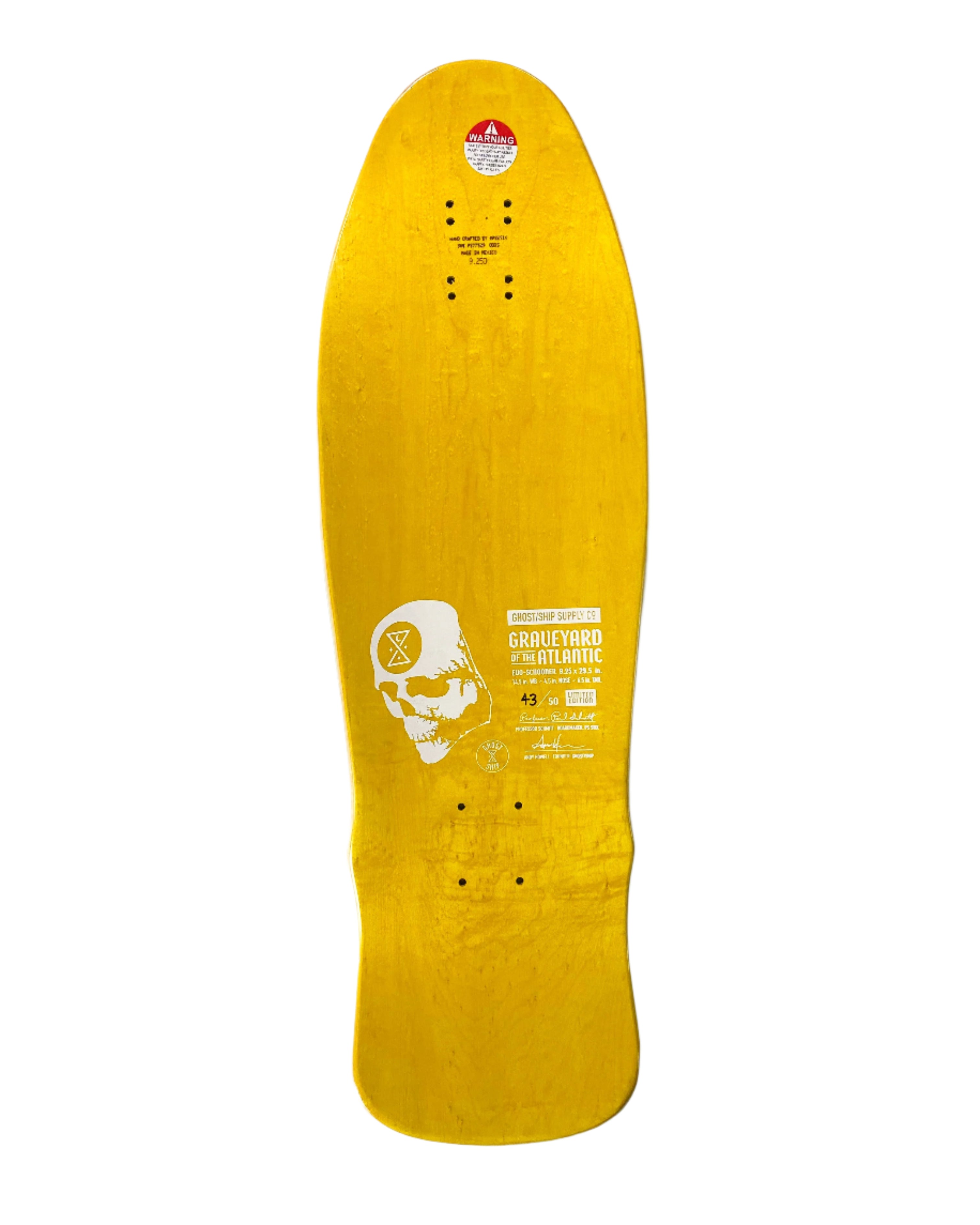 Graveyard Of The Atlantic Skate Deck - GHOSTSHIP.Supply