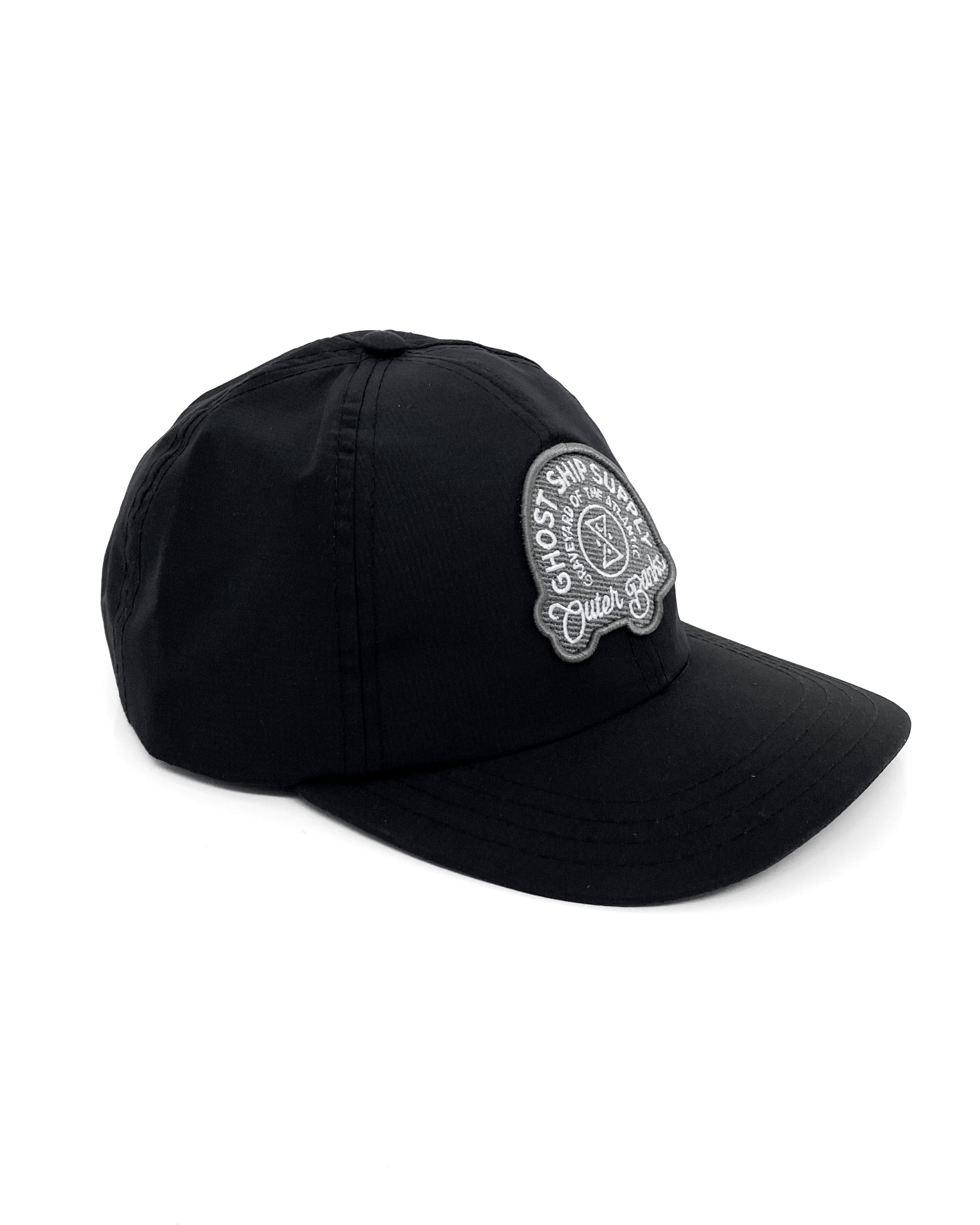 Insignia Black Low Crown Hat - GHOSTSHIP.Supply
