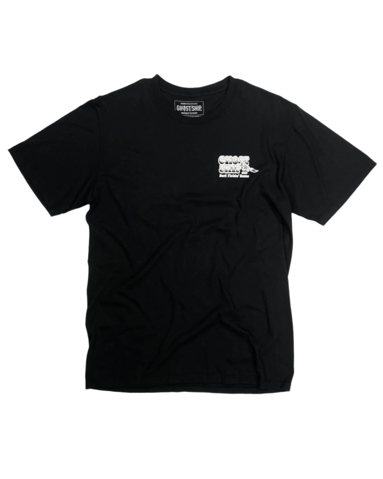 Keep on Huckin Black Tee - GHOSTSHIP.Supply