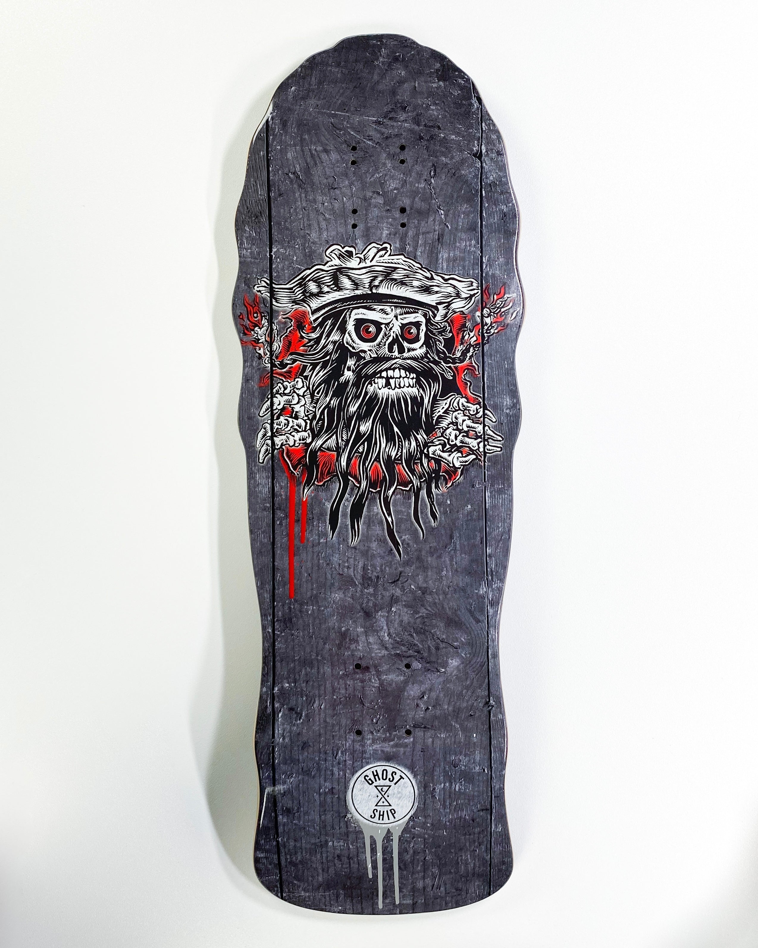The Blackbeard Ripper Skate Deck - GHOSTSHIP.Supply