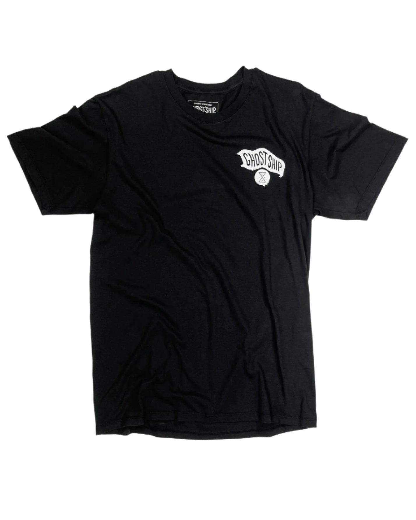 Wreckin Ship Black Tee - GHOSTSHIP.Supply