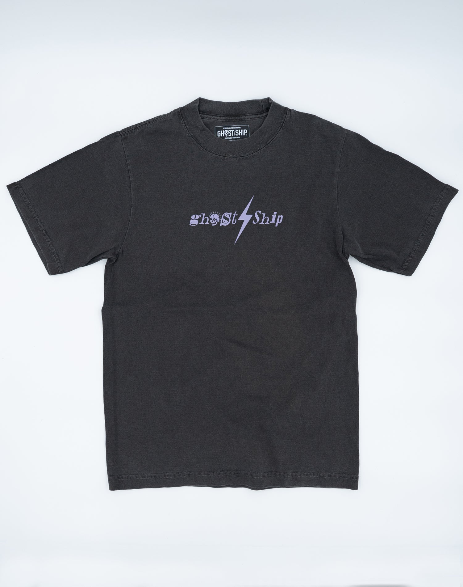 GHOST SHIP Ransom Lightning Bolt T-Shirt | Coastal Streetwear Apparel