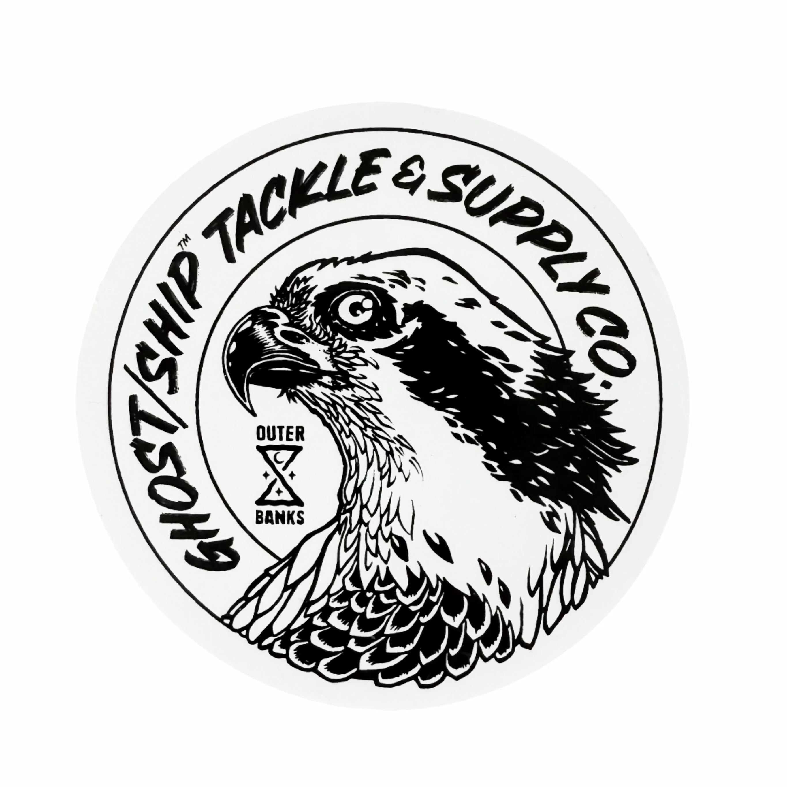 Osprey head Sticker - 2 Colors