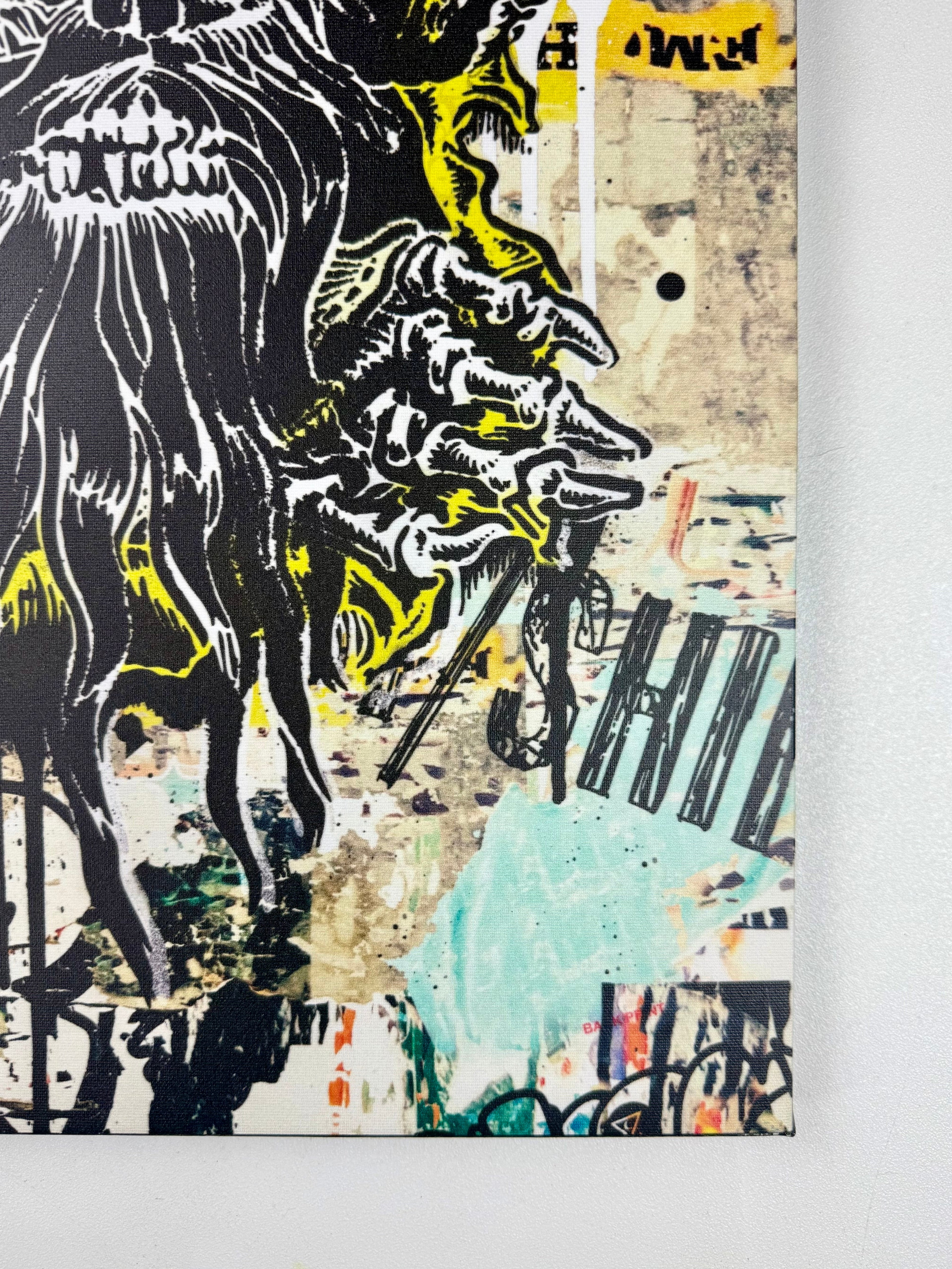 Blackbeard Ripper II - Andy Howell Art Canvas 16x20 - GHOSTSHIP.Supply