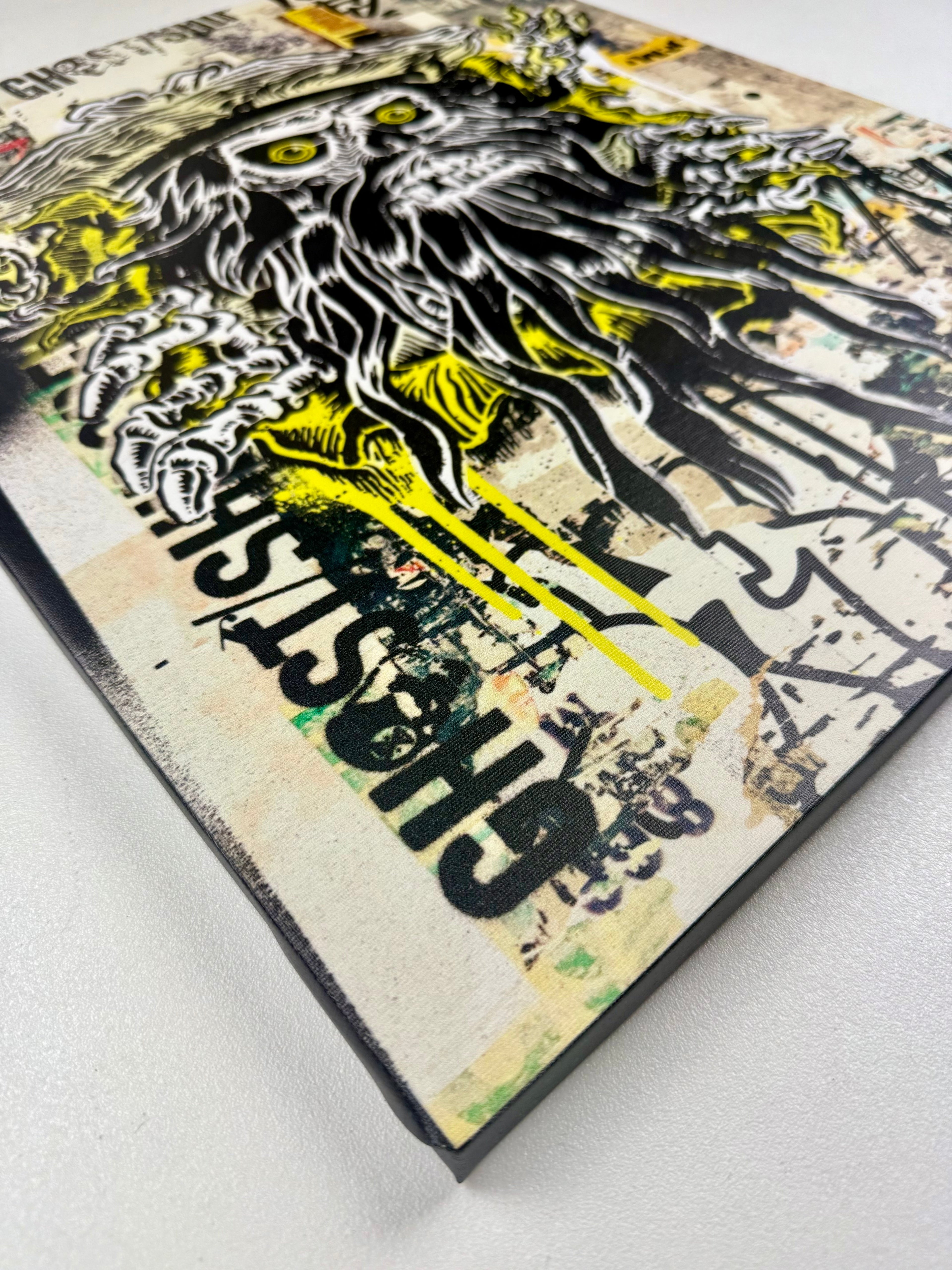 Blackbeard Ripper II - Andy Howell Art Canvas 16x20 - GHOSTSHIP.Supply