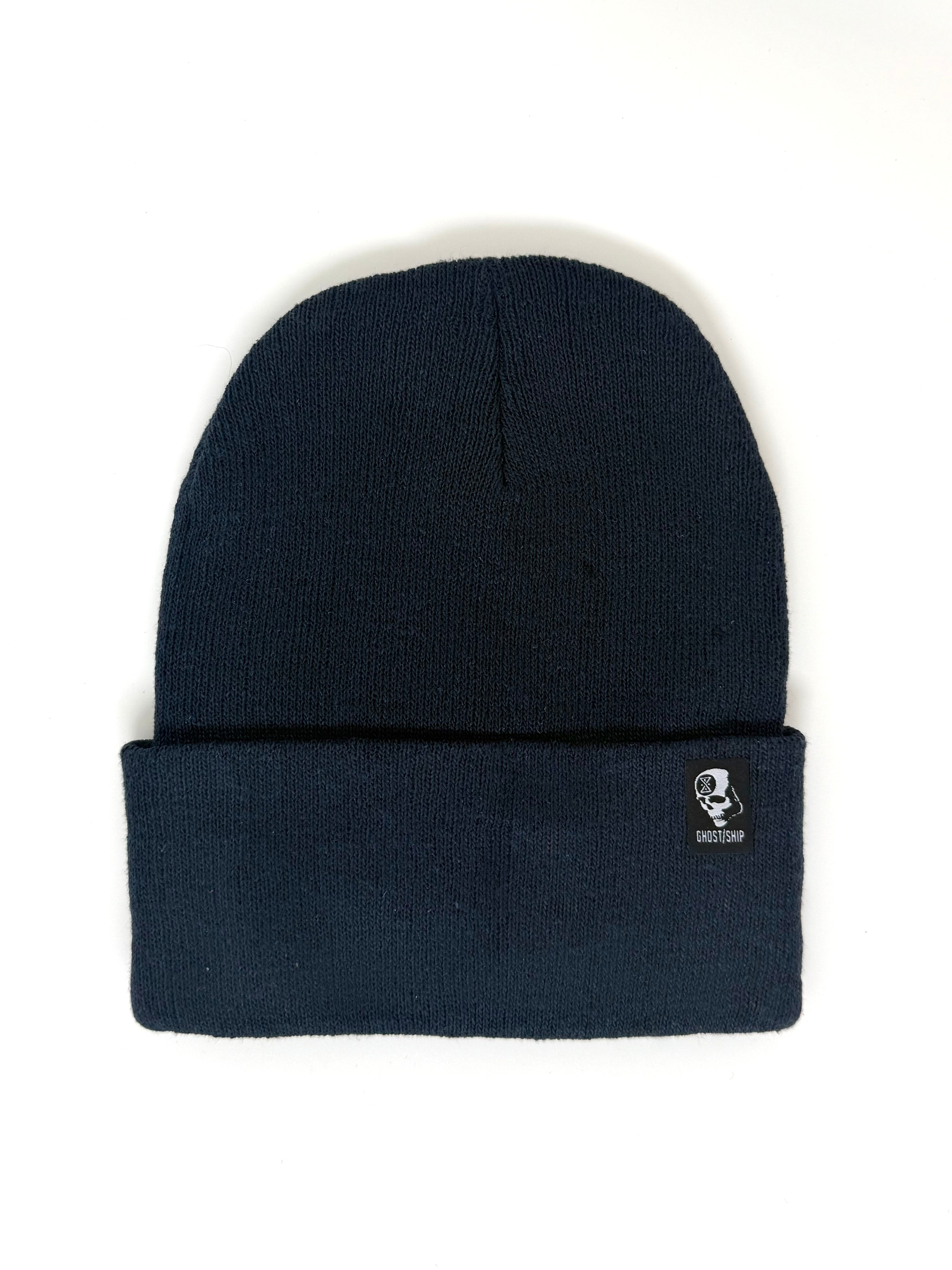 Crew Skull Beanie (Cuffed) - 3 Colors - GHOSTSHIP.Supply