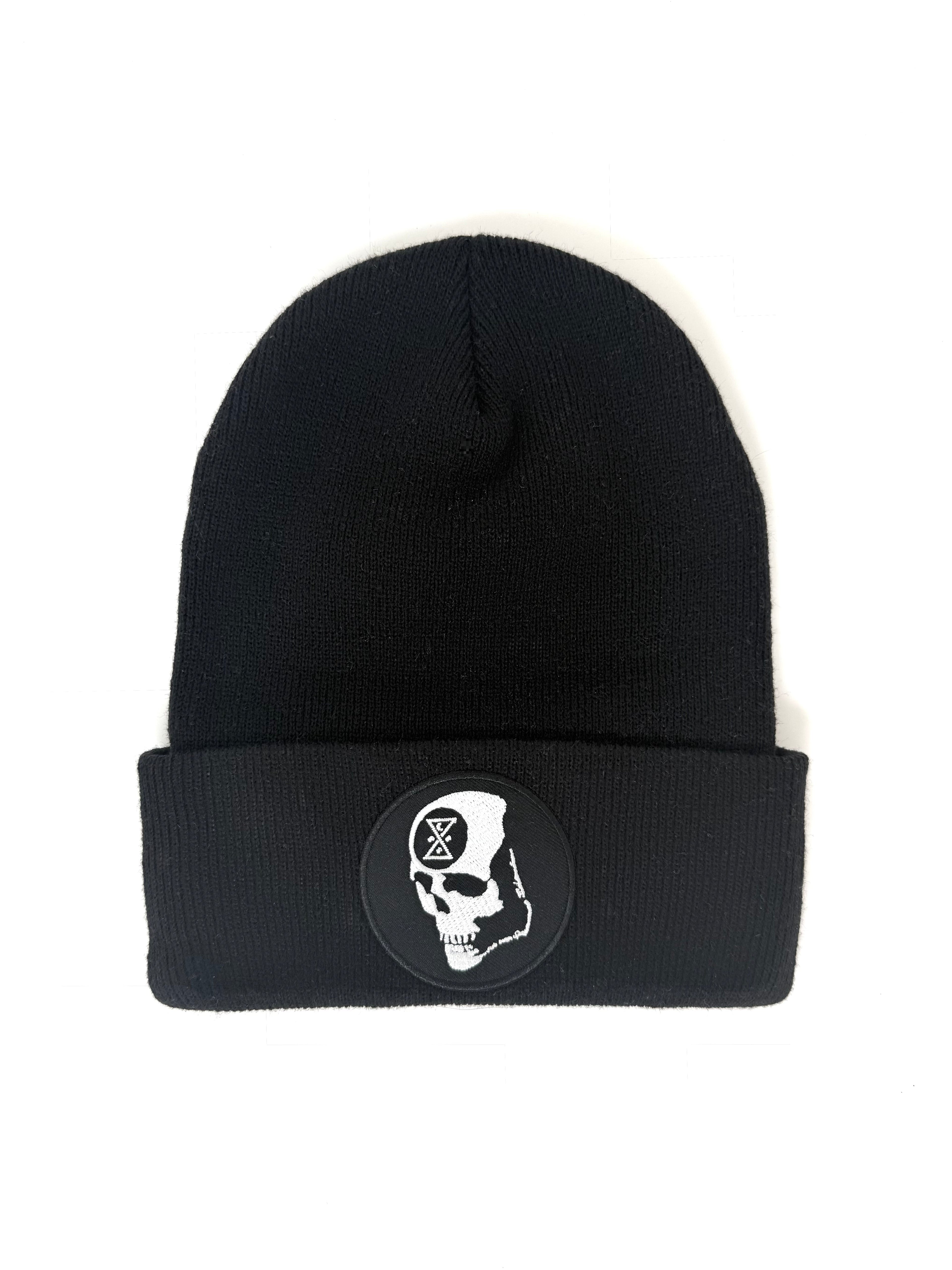 Crew Skull Beanie (Cuffed) - 3 Colors - GHOSTSHIP.Supply