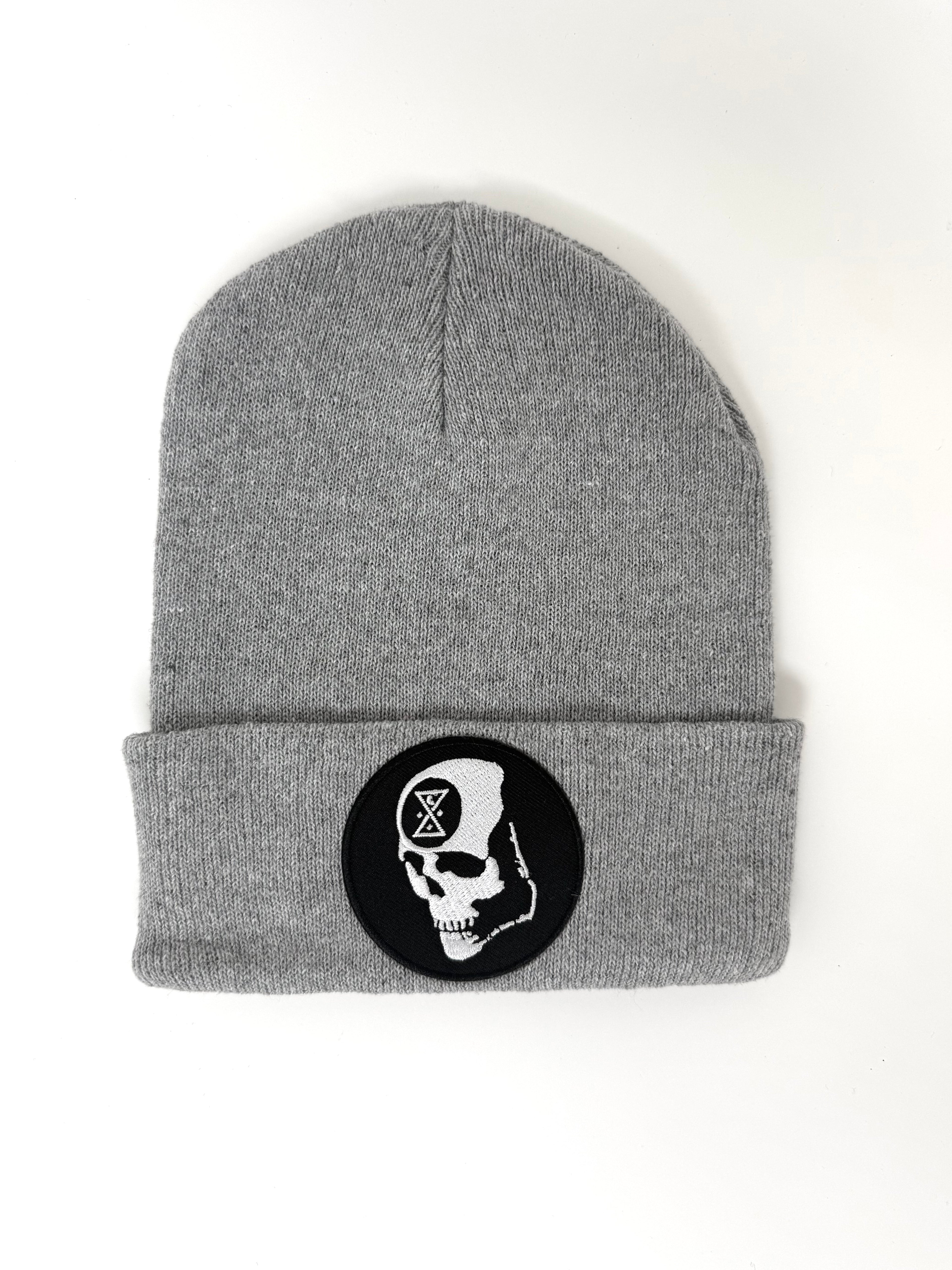 Crew Skull Beanie (Cuffed) - 3 Colors - GHOSTSHIP.Supply