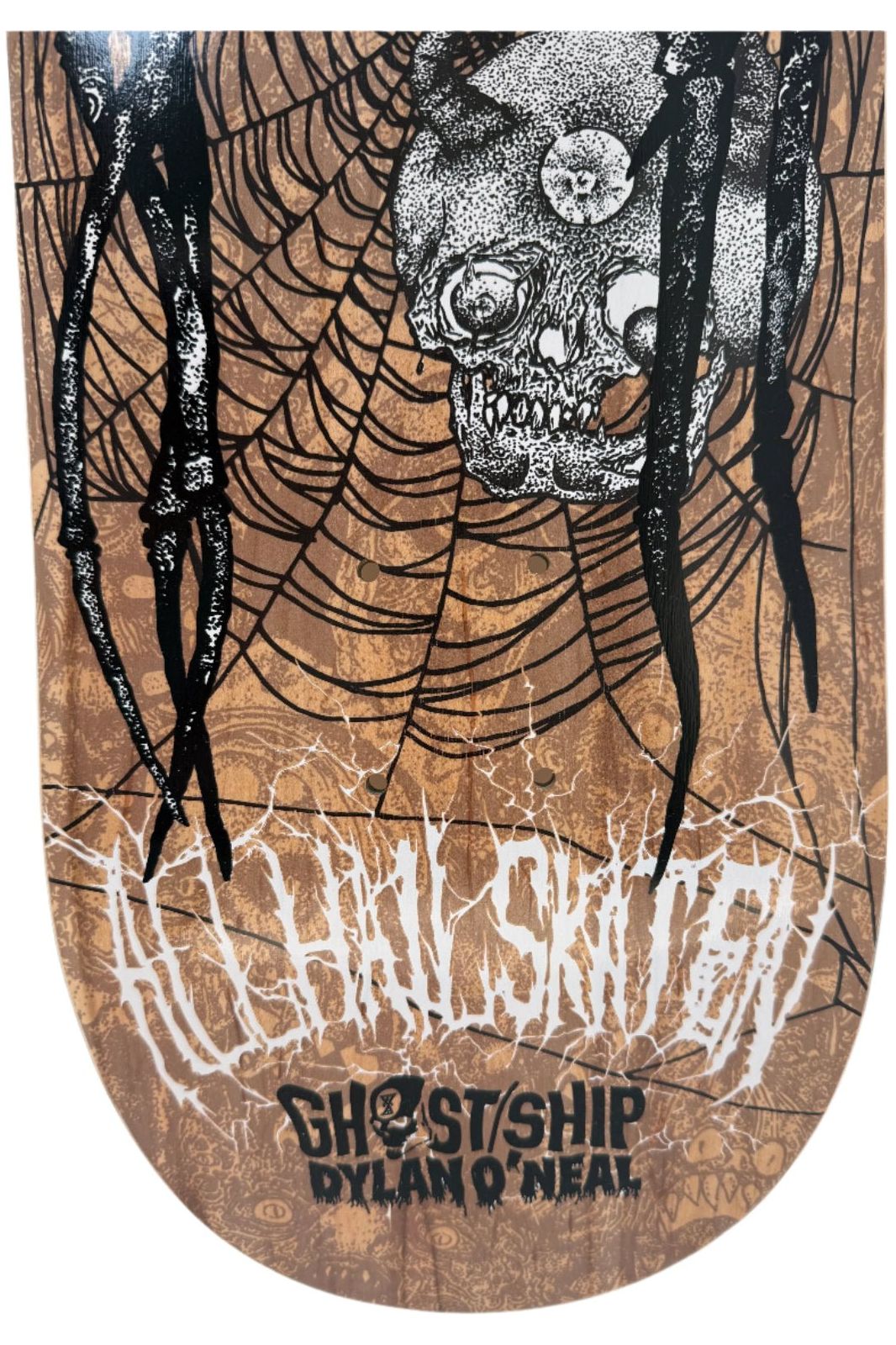Dylan O'Neal "BLACK WIDOW" - G/S PRO SERIES - Skate Deck - GHOSTSHIP.Supply