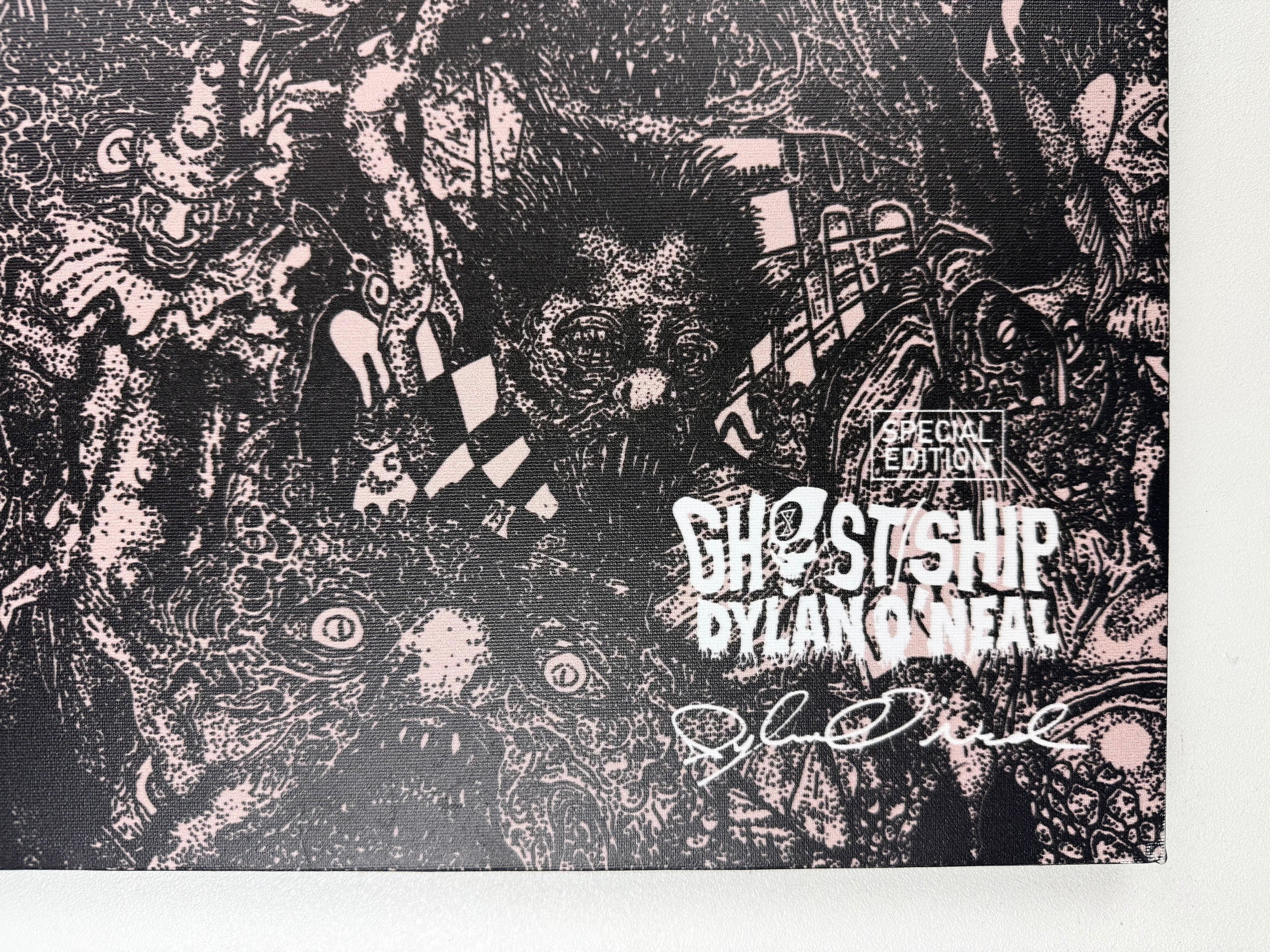 FACES - Dylan O'Neal Pro Model Art Canvas 16x20 - GHOSTSHIP.Supply