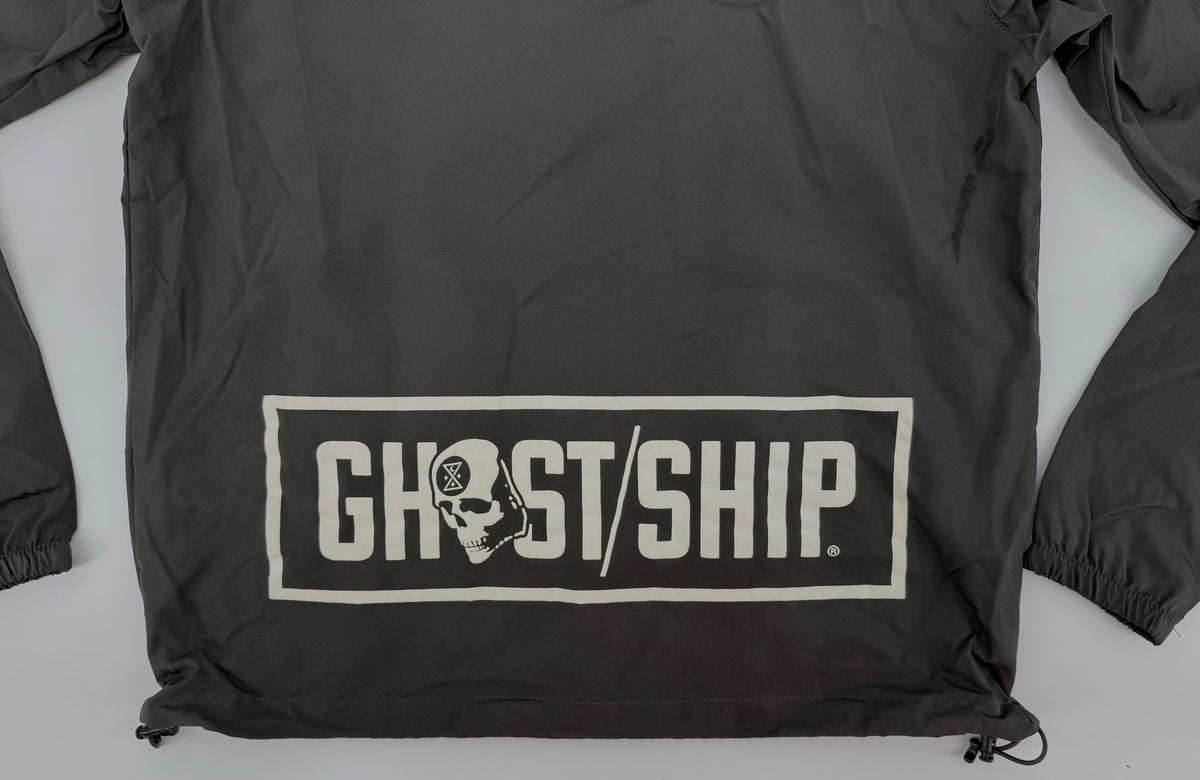 GHOST SHIP Box Bar Outer Banks Skull Jacket | Coastal Outerwear - Ghost Ship Supply