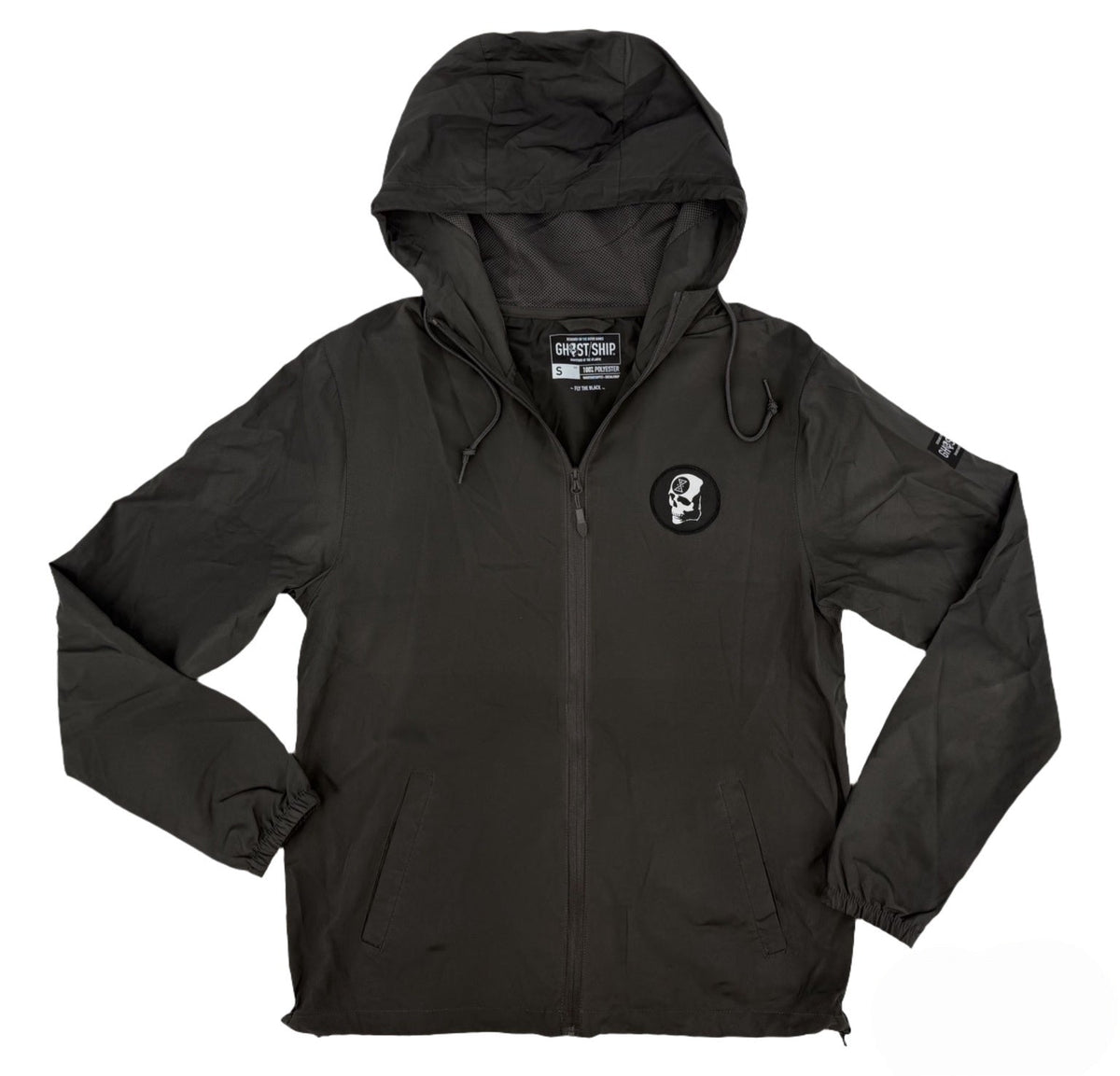 GHOST SHIP Box Bar Outer Banks Skull Jacket | Coastal Outerwear - Ghost Ship Supply