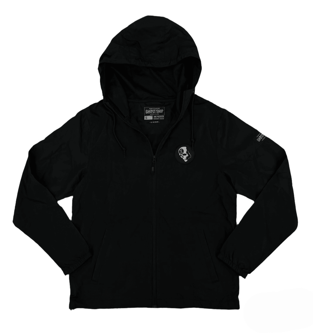 GHOST SHIP Box Bar Outer Banks Skull Jacket | Coastal Outerwear - Ghost Ship Supply