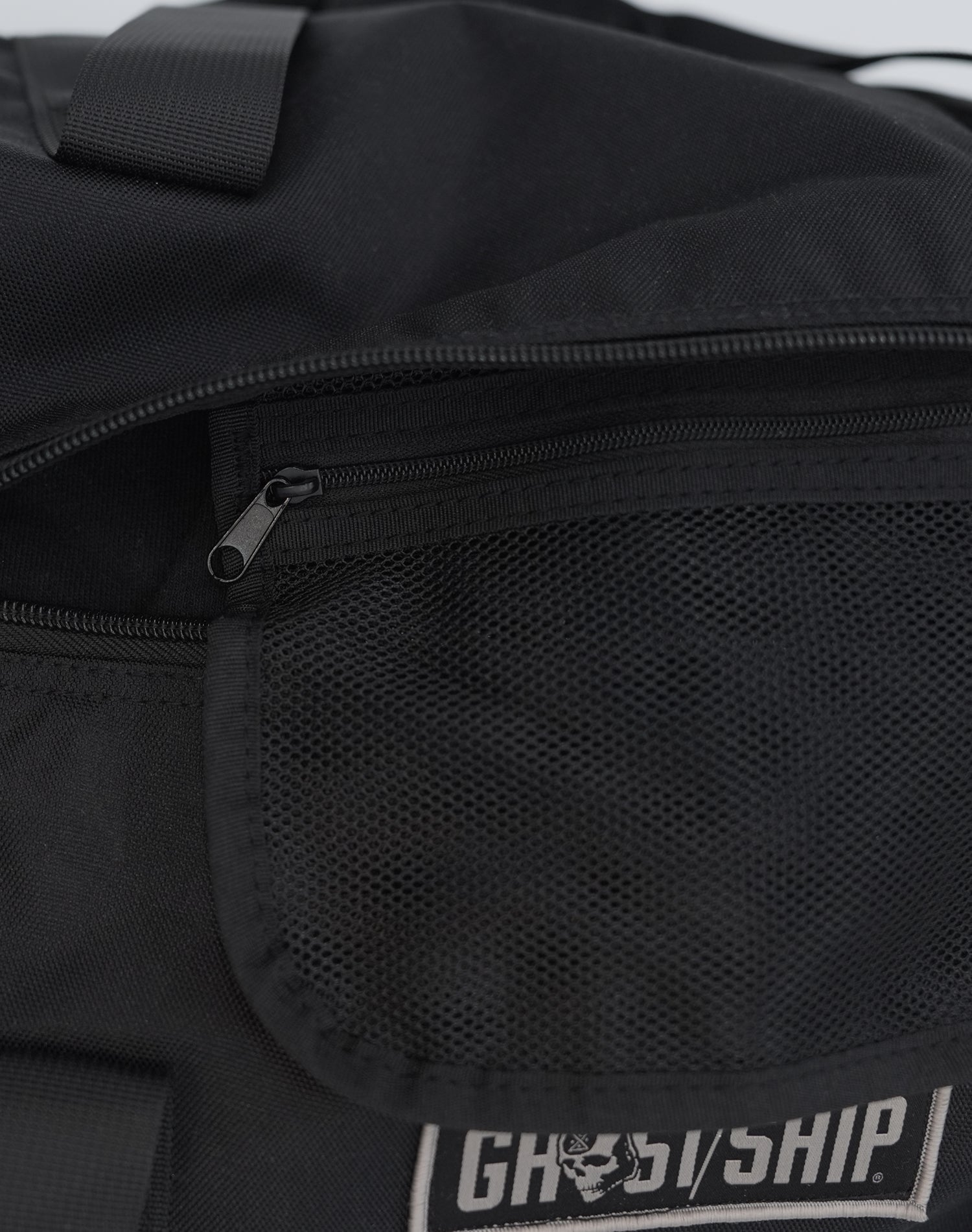 GHOST SHIP Classic Black Duffle Bag | Coastal Travel Accessories - ghostship supply