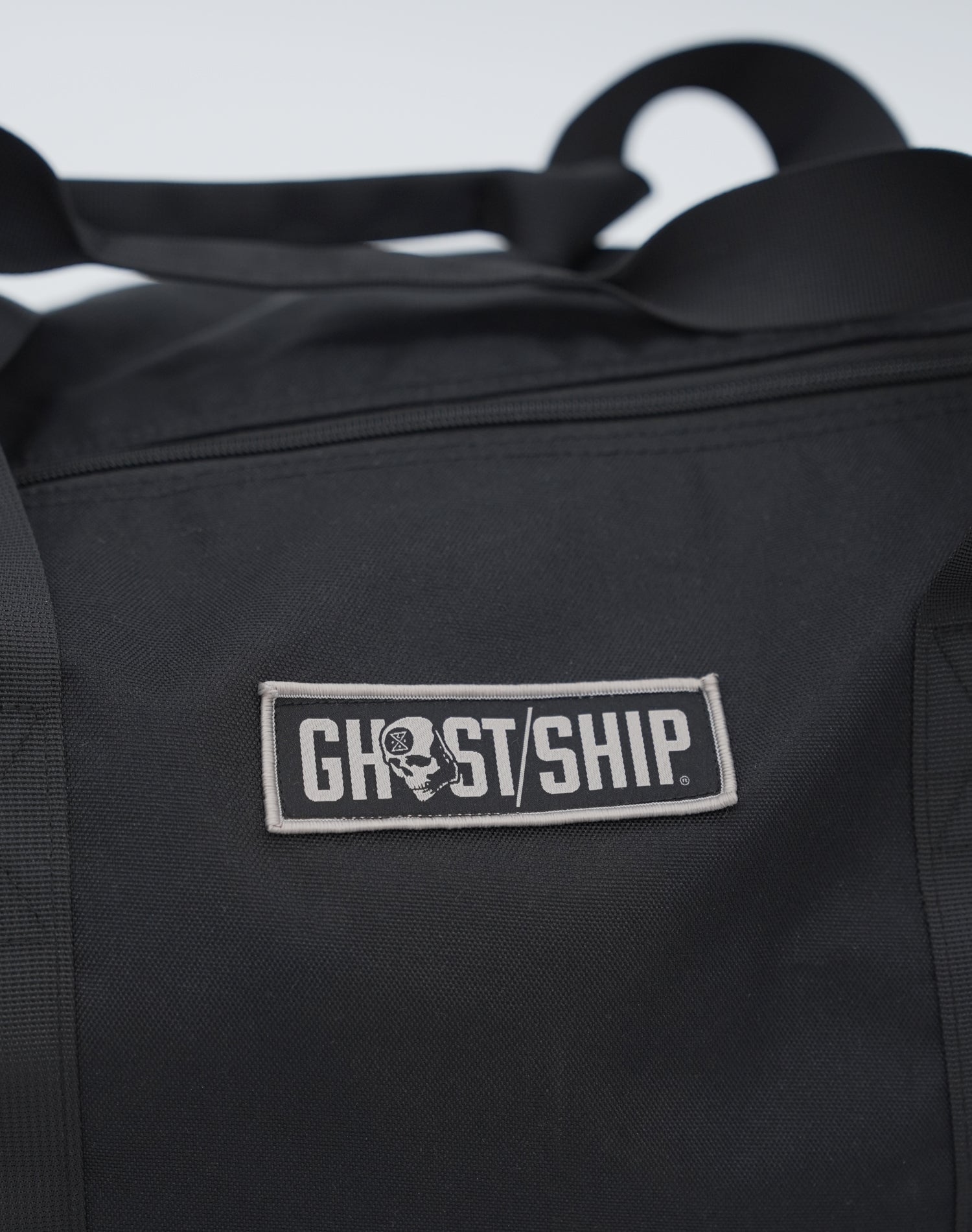 GHOST SHIP Classic Black Duffle Bag | Coastal Travel Accessories - ghostship supply
