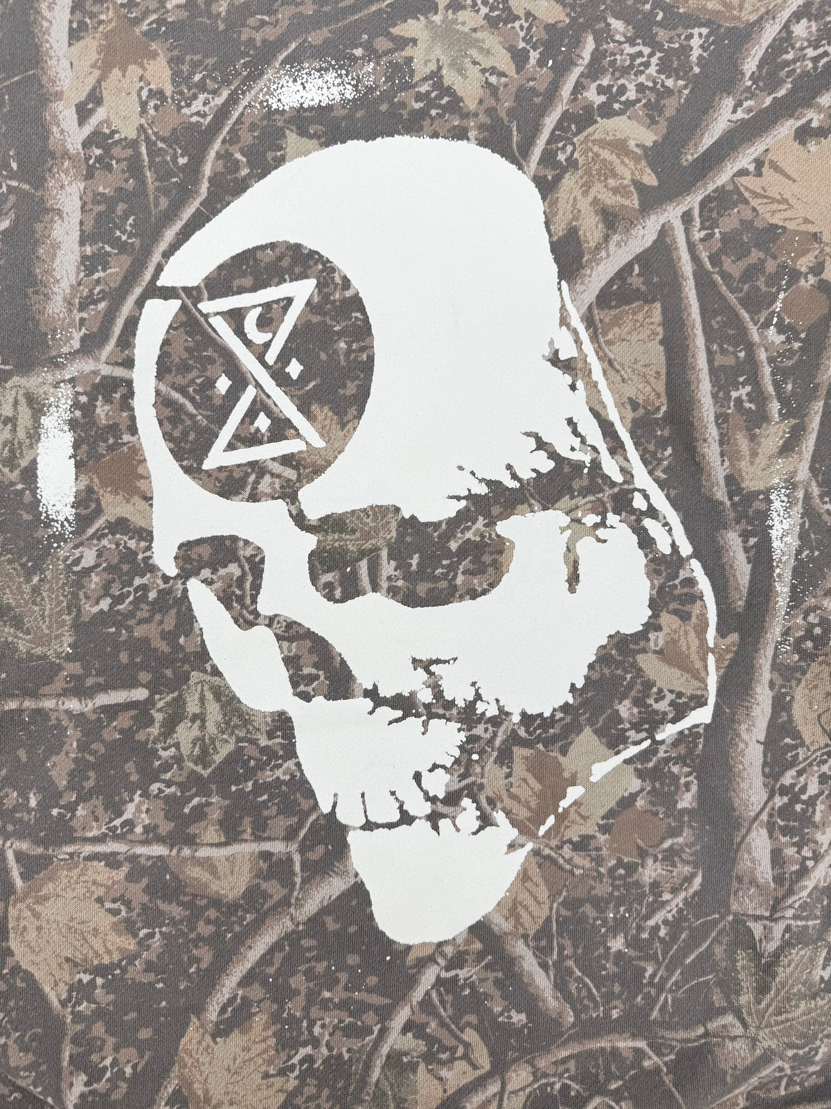 GHOST SHIP Deadwood Camo Outer Banks Skull Hoodie | Coastal Skate Apparel - Ghost Ship Supply