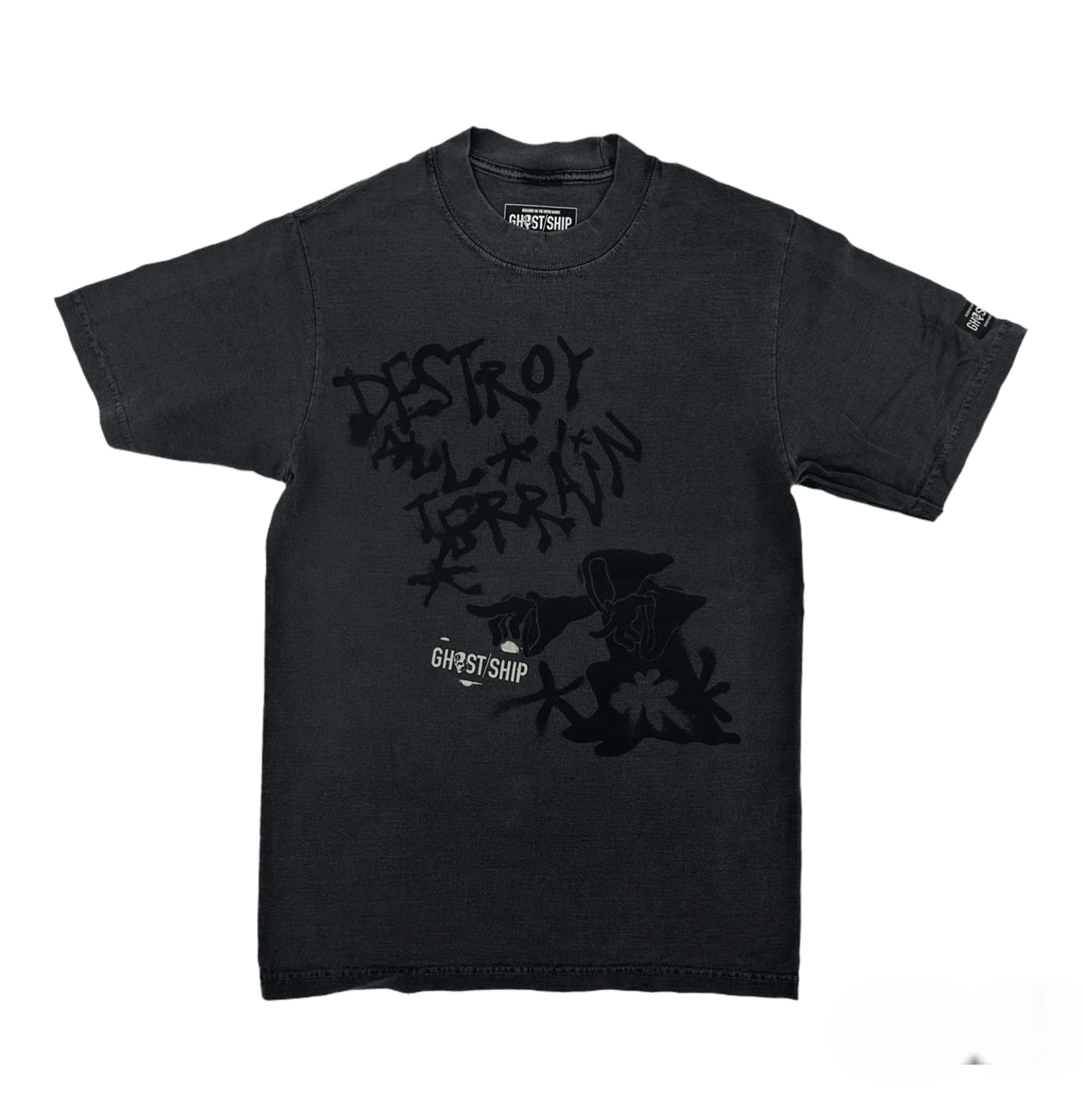 GHOST SHIP Destroy All Terrain T-Shirt | Coastal Streetwear - Ghost Ship Supply