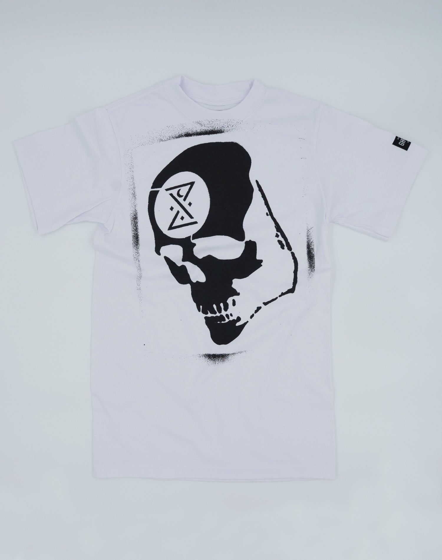 GHOST SHIP Graffiti Ominous Skull T-Shirt | Coastal Streetwear - ghostship supply