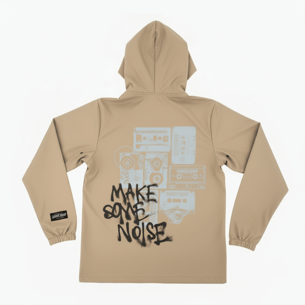 GHOST SHIP Make Some Noise Jacket | Water Resistant Outerwear - Ghost Ship Supply