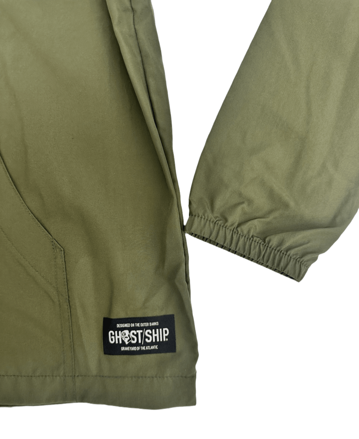 GHOST SHIP Make Some Noise Windbreaker | Water Resistant Outerwear - Ghost Ship Supply
