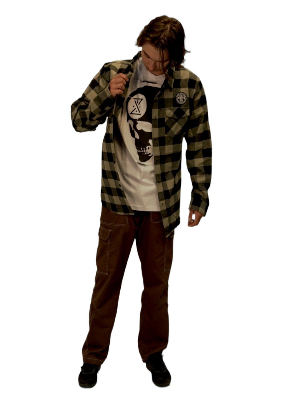 GHOST SHIP Makers & Instigators Flannel | 90's Style Streetwear - Ghost Ship Supply