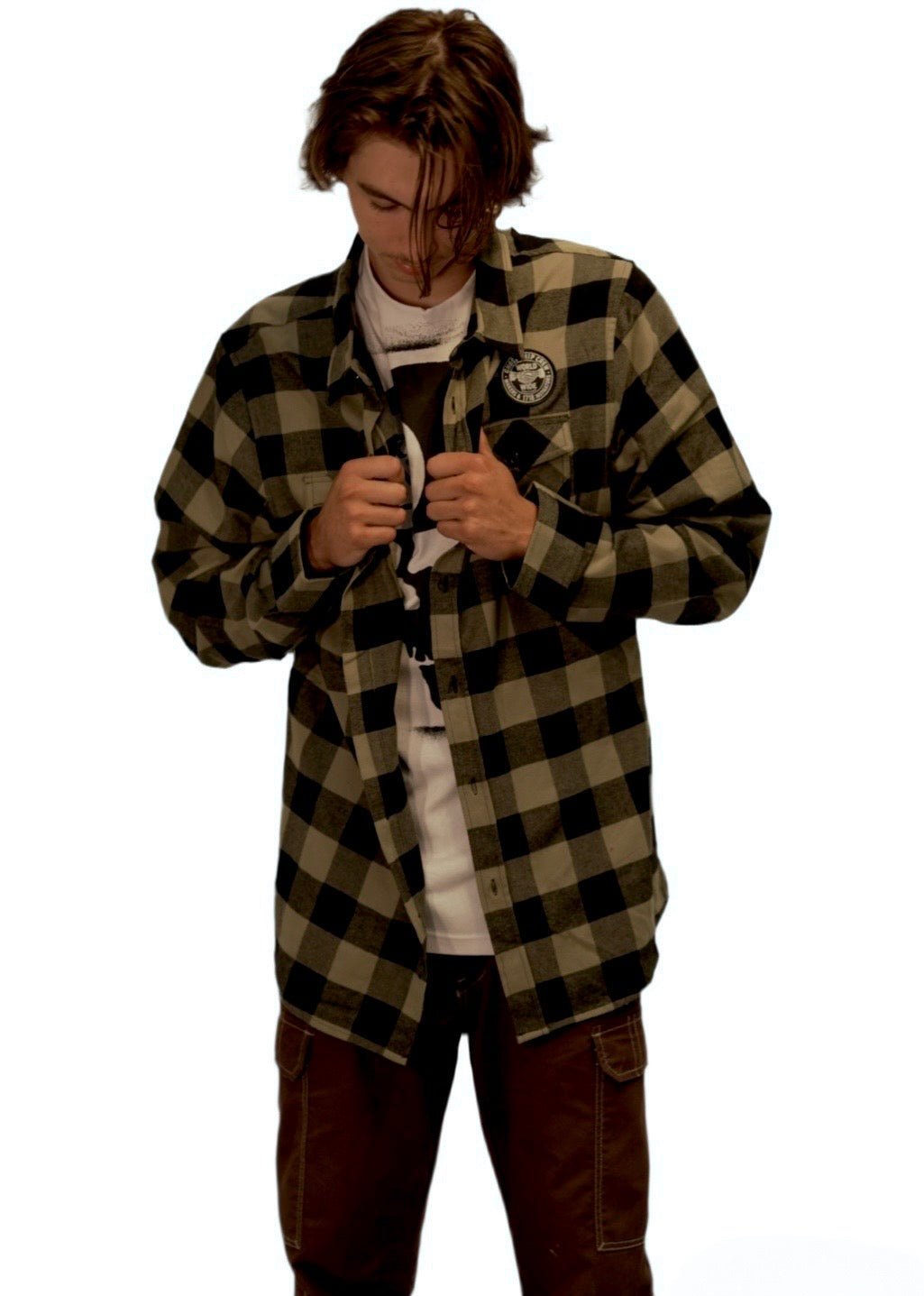 GHOST SHIP Makers & Instigators Flannel | 90's Style Streetwear - Ghost Ship Supply