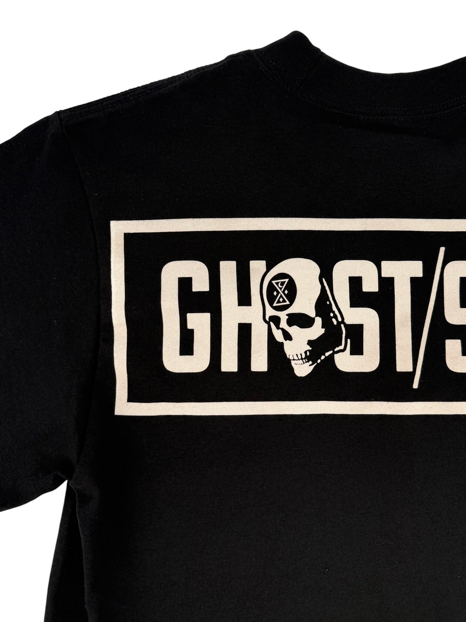 GHOST SHIP Outer Banks Skull Box Logo T-Shirt | Coastal Streetwear - Ghost Ship Supply
