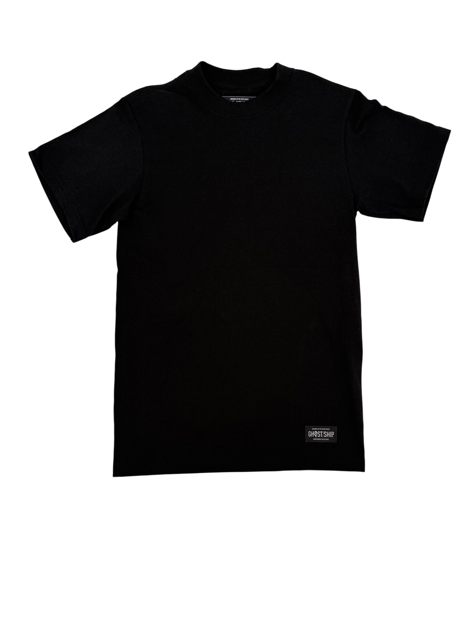 GHOST SHIP Outer Banks Skull Box Logo T-Shirt | Coastal Streetwear - Ghost Ship Supply