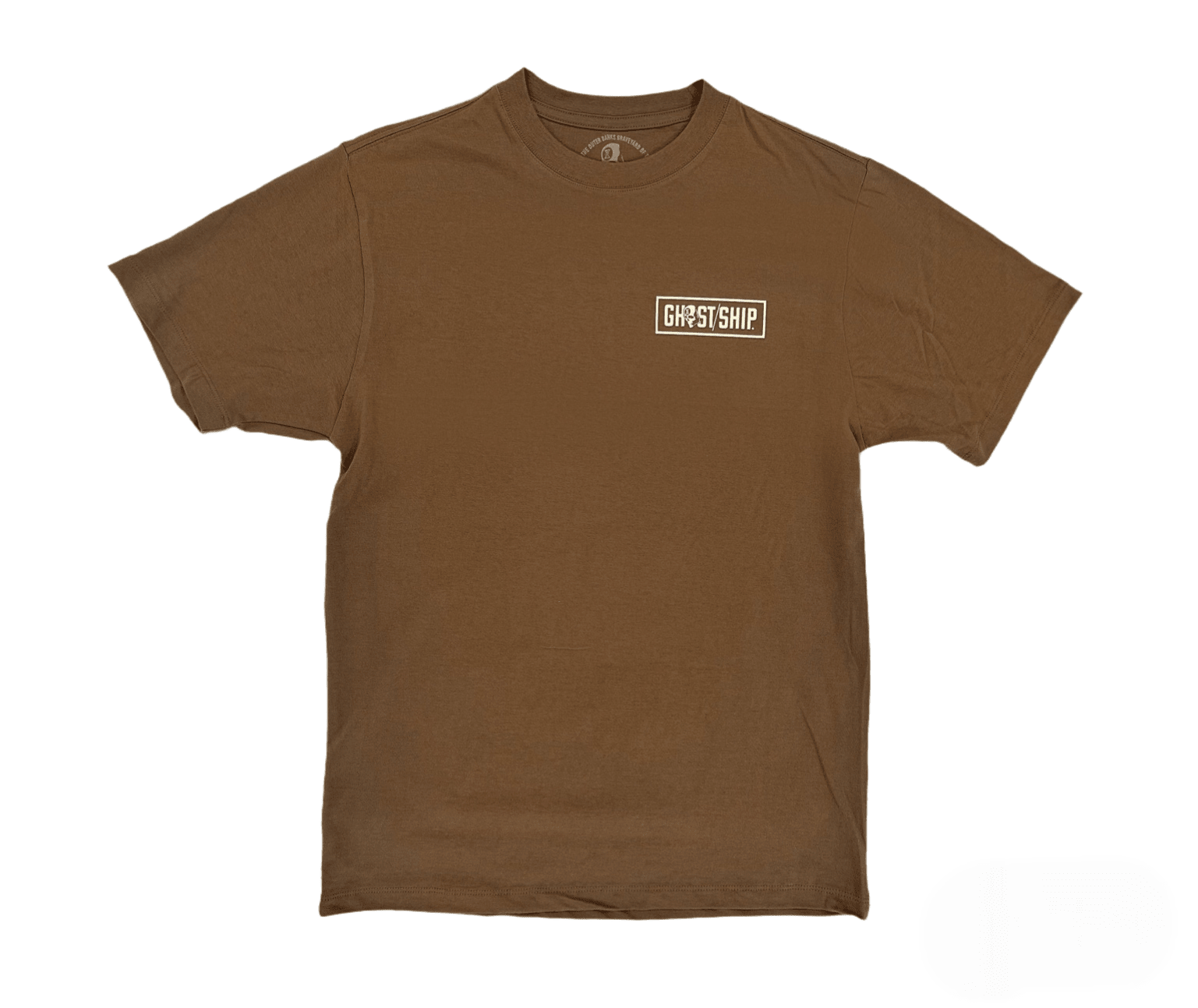GHOST SHIP Outer Banks Skull T-Shirt Bar Logo | Coastal Skate Apparel - Ghost Ship Supply
