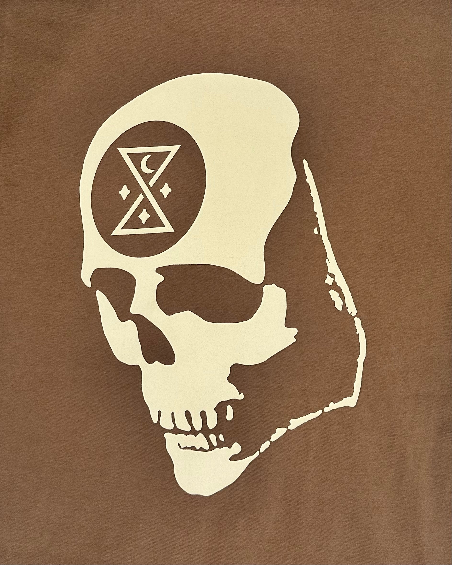 GHOST SHIP Outer Banks Skull T-Shirt Bar Logo | Coastal Skate Apparel - Ghost Ship Supply
