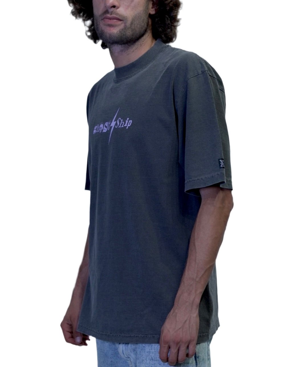 GHOST SHIP Ransom Lightning Bolt T-Shirt | Coastal Streetwear Apparel - ghostship supply