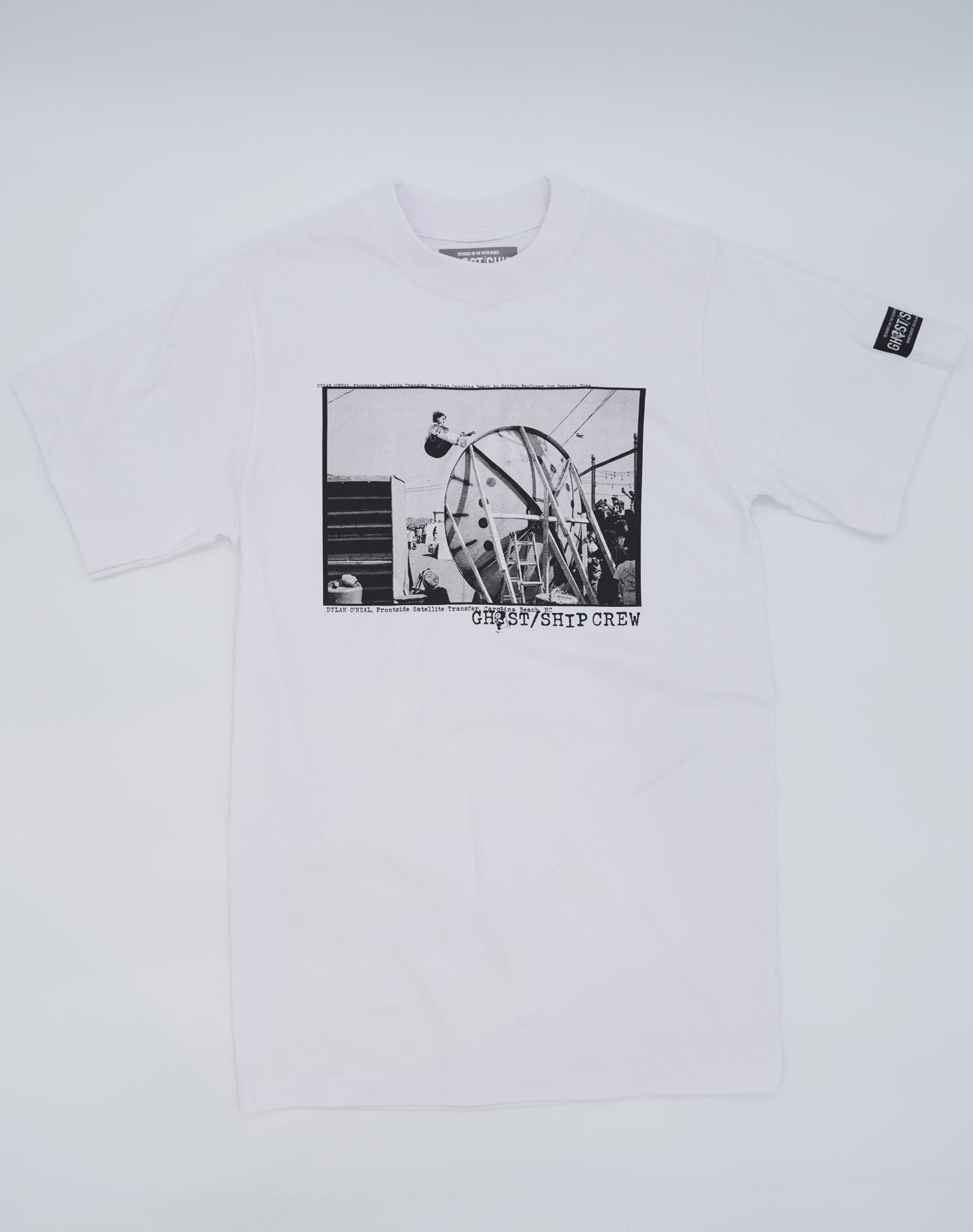 GHOST SHIP x Dylan O'Neal Satellite Air T-Shirt | Coastal Streetwear - ghostship supply