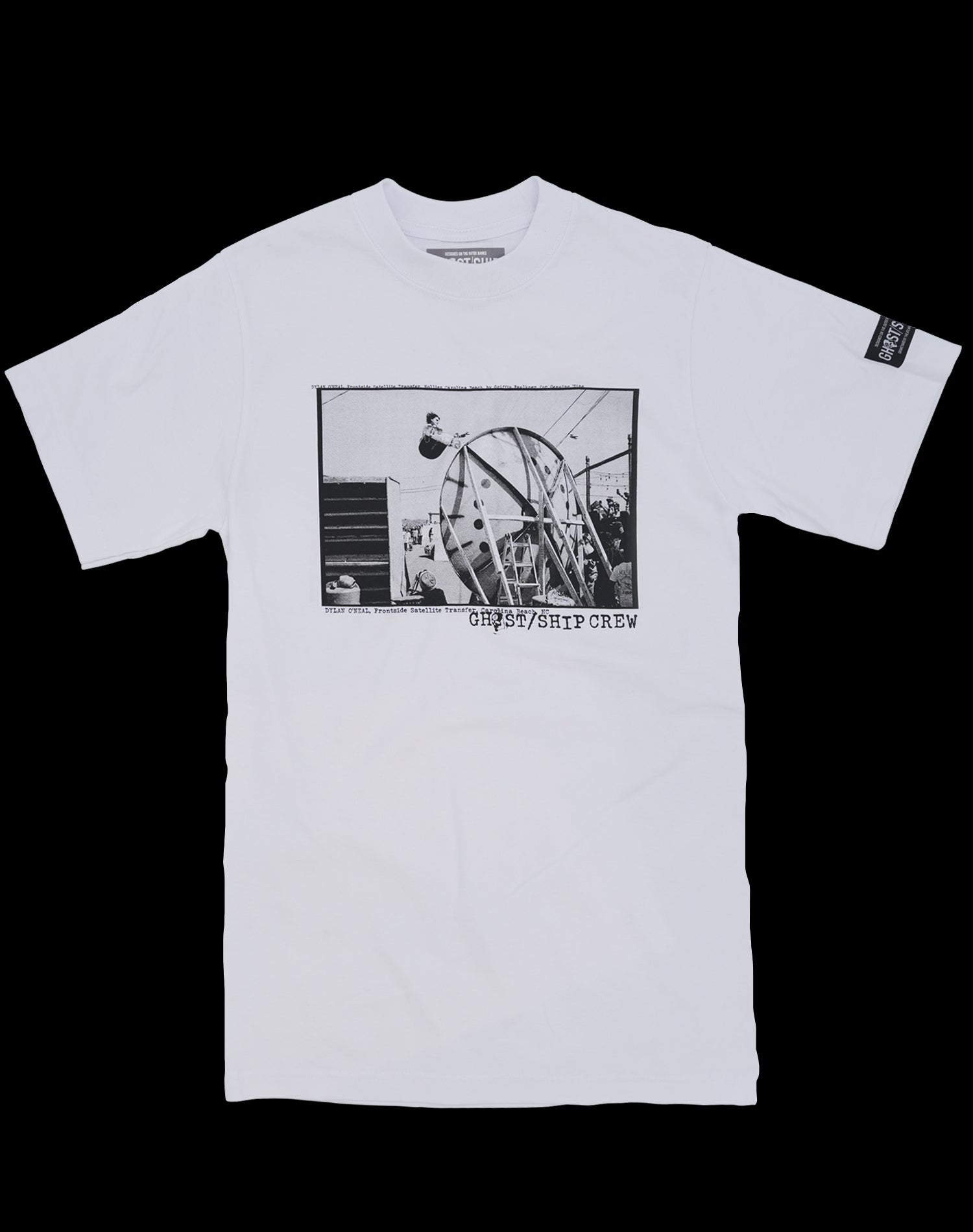 GHOST SHIP x Dylan O'Neal Satellite Air T-Shirt | Coastal Streetwear - ghostship supply
