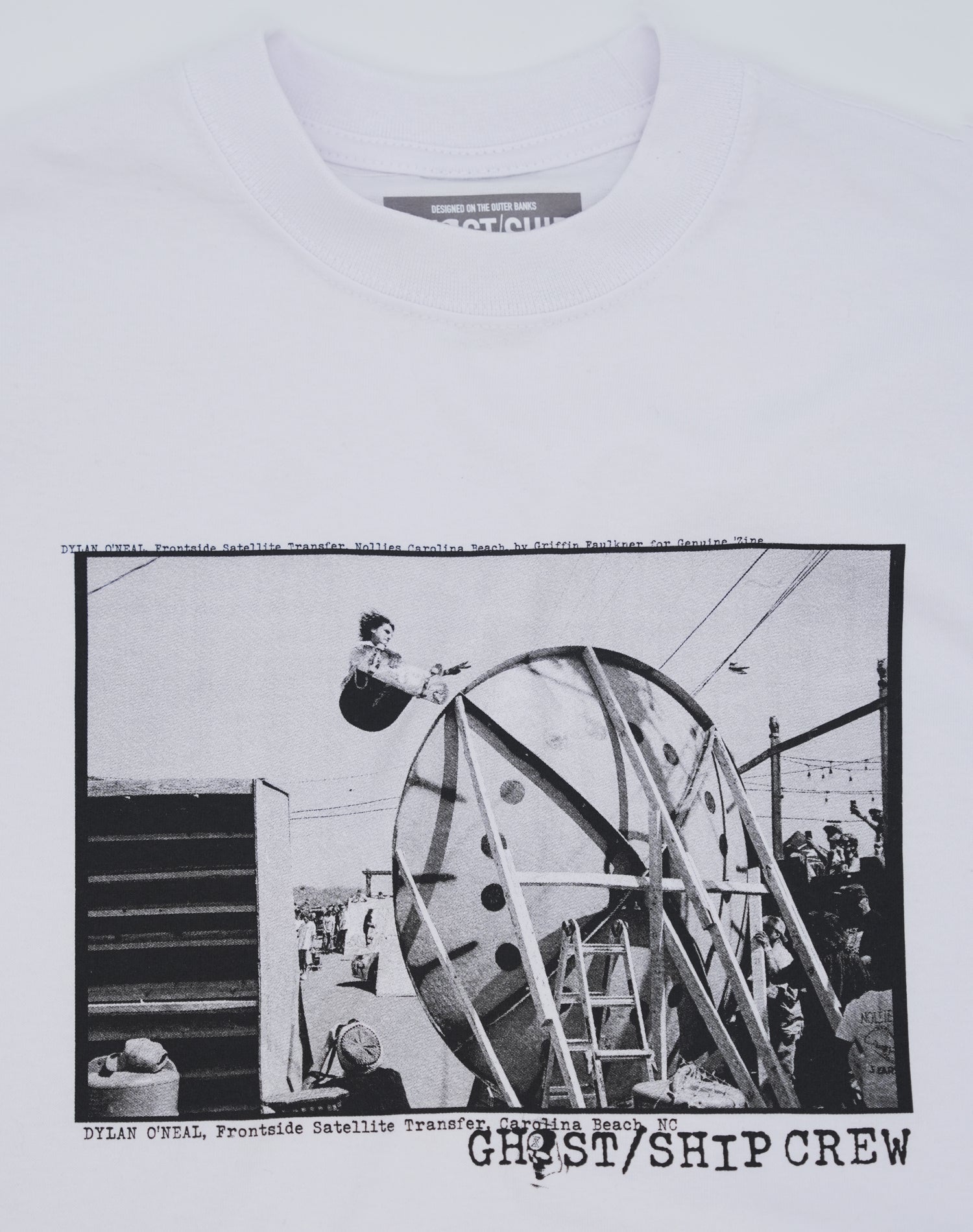 GHOST SHIP x Dylan O'Neal Satellite Air T-Shirt | Coastal Streetwear - ghostship supply
