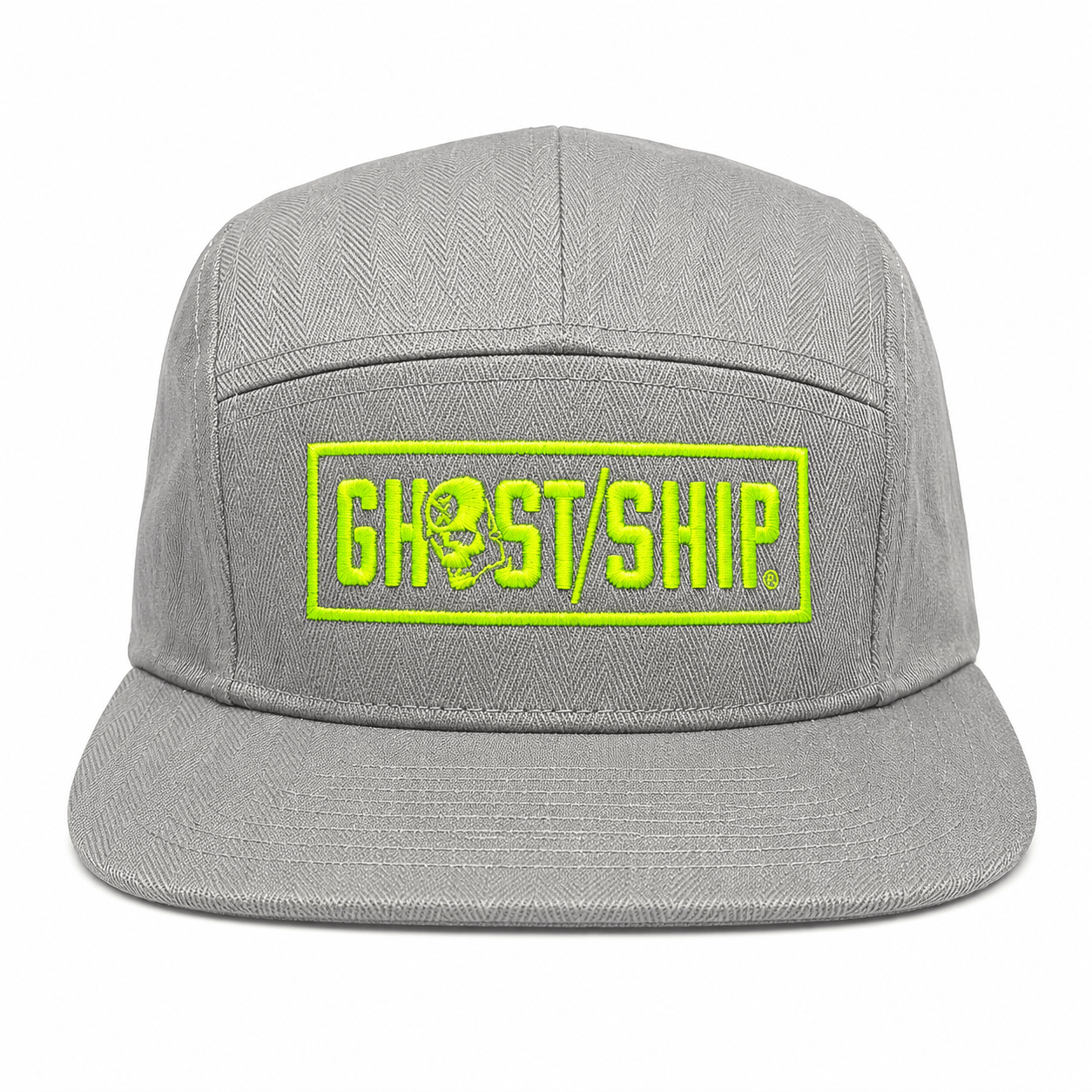 GHOST/SHIP Box Logo 5 - Panel Hat - GHOSTSHIP.Supply