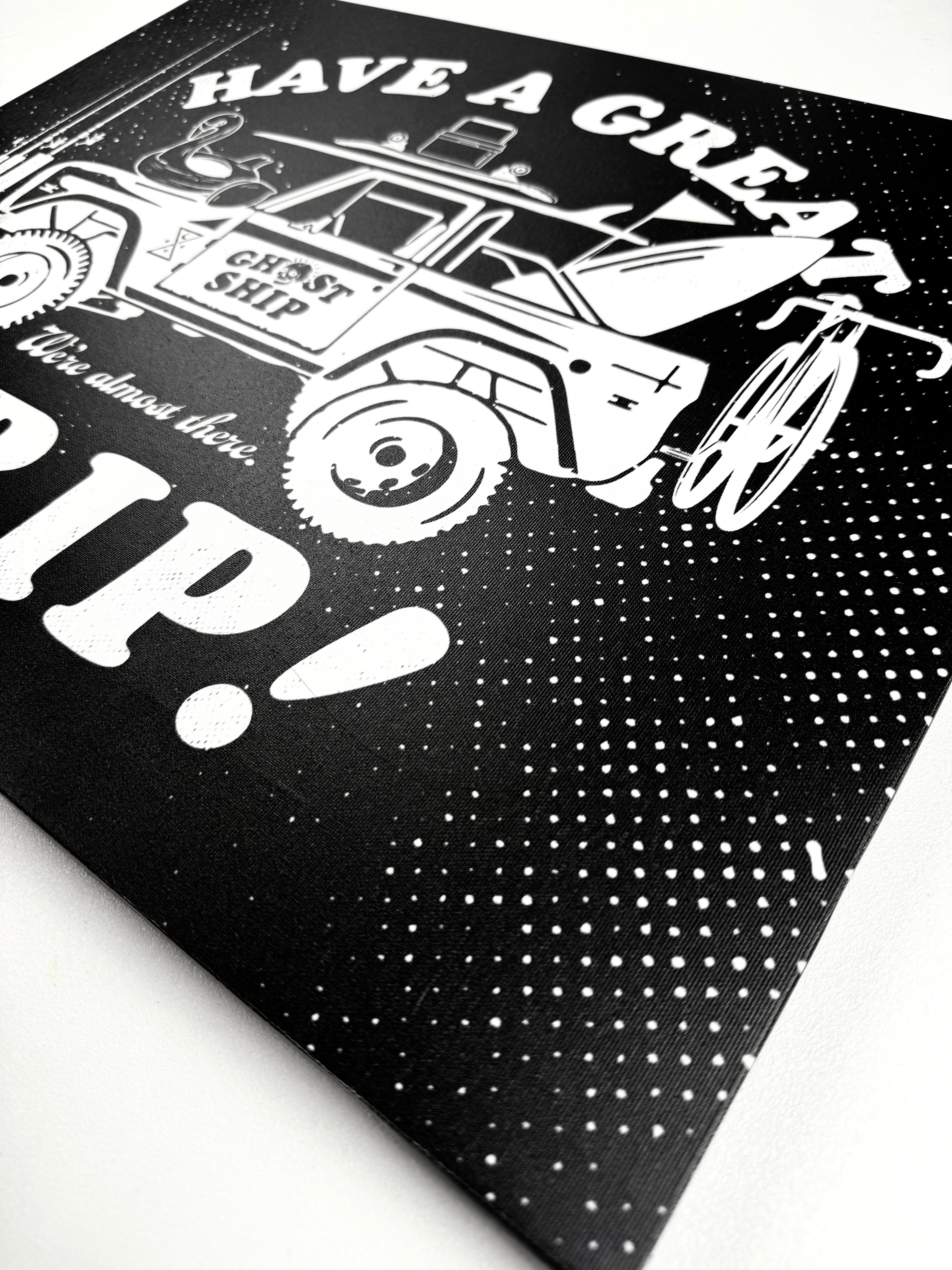 Great Trip - Art Canvas 20x16 - GHOSTSHIP.Supply