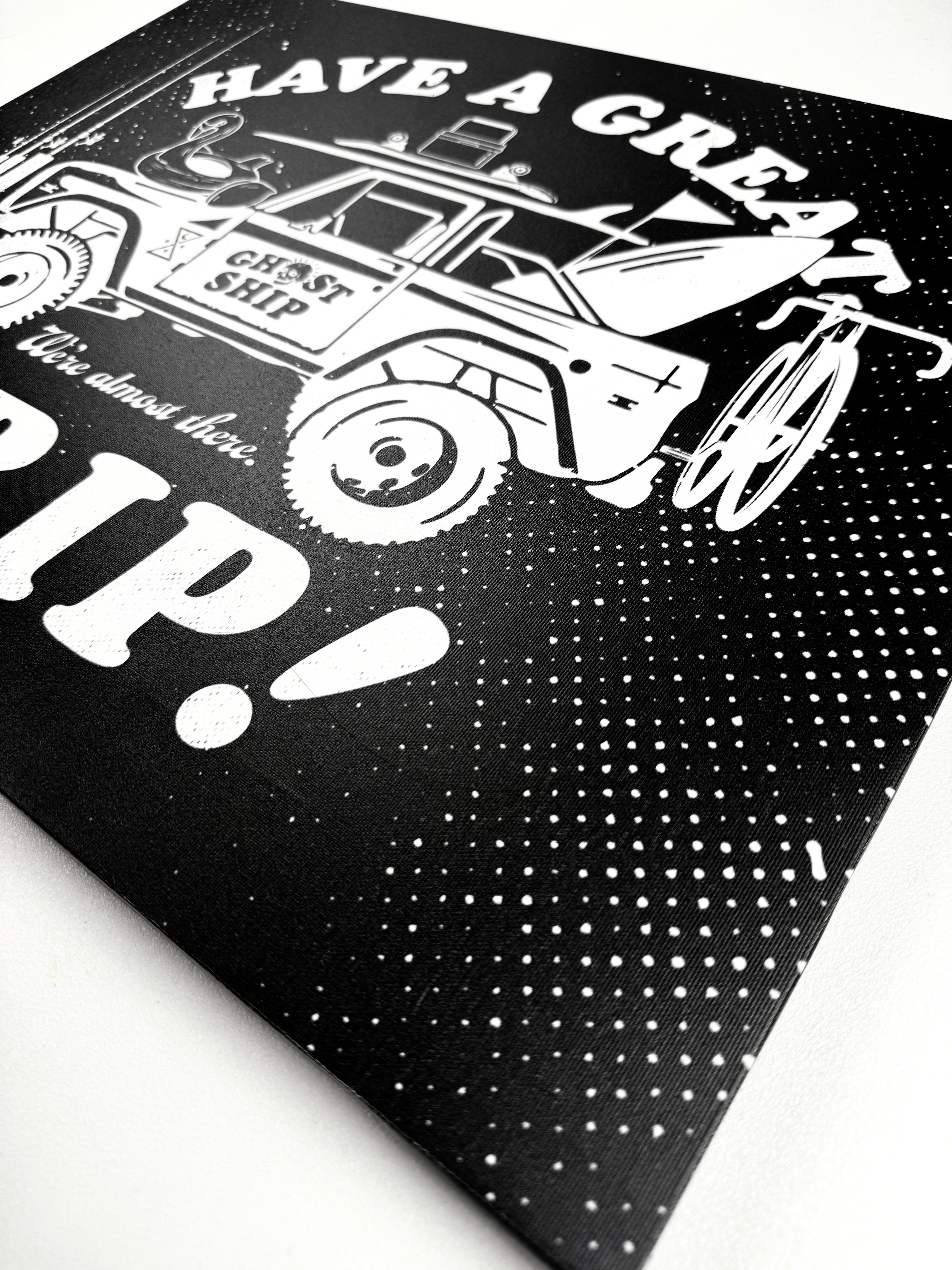 Great Trip - Art Canvas 20x16 - GHOSTSHIP.Supply