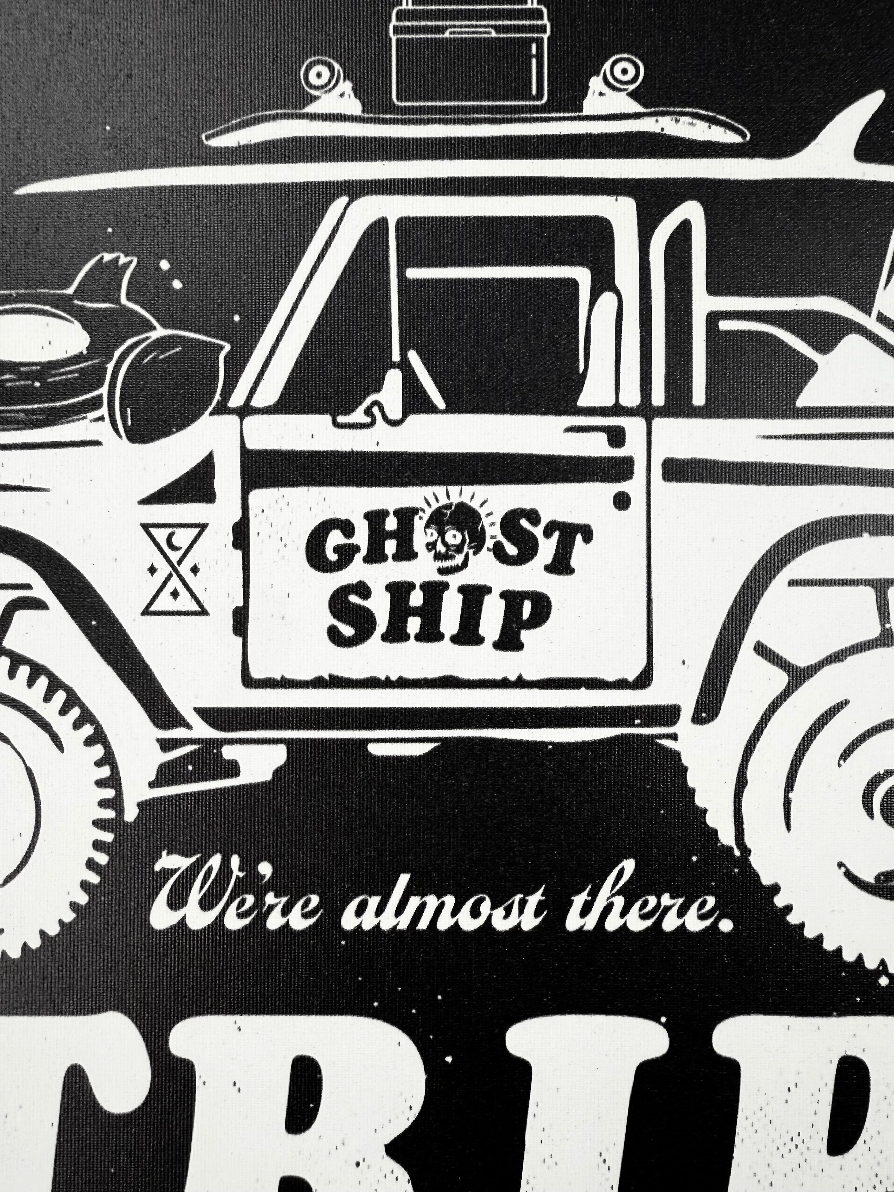 Great Trip - Art Canvas 20x16 - GHOSTSHIP.Supply