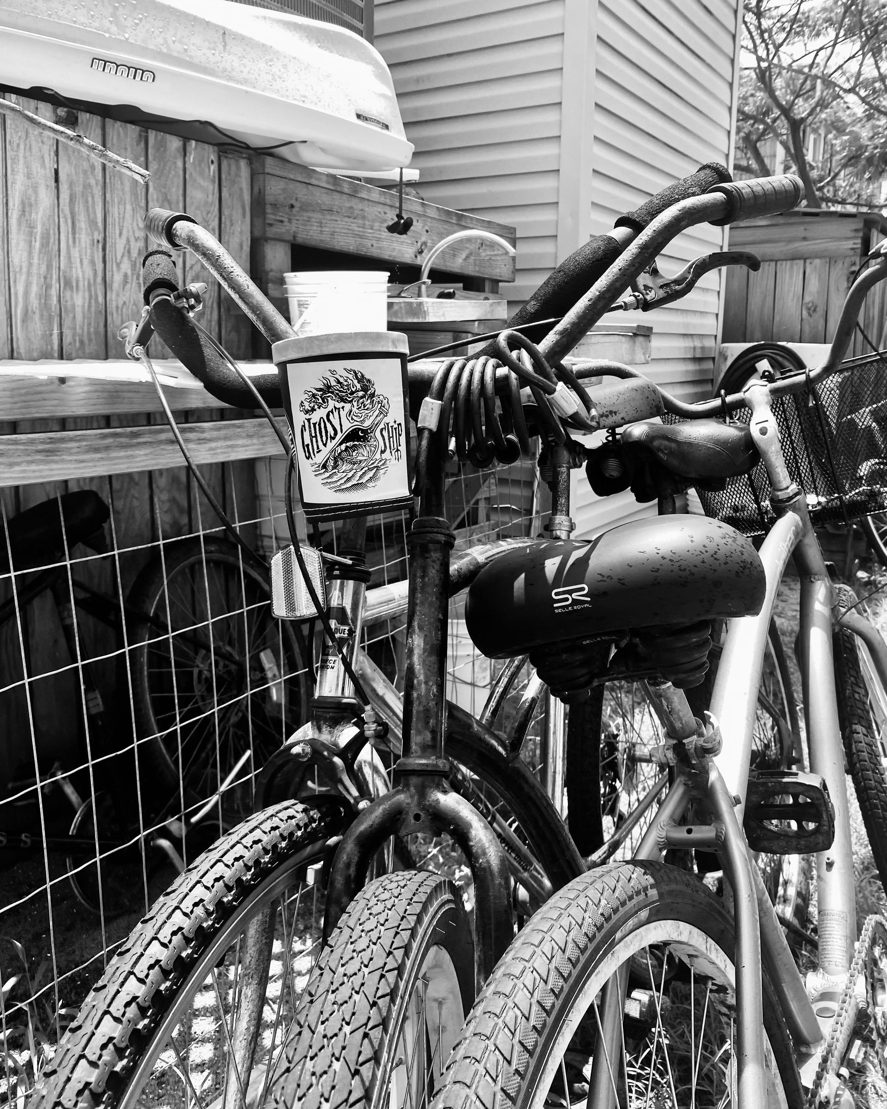 Molotov Cocktail White Rectangle Sticker - Large