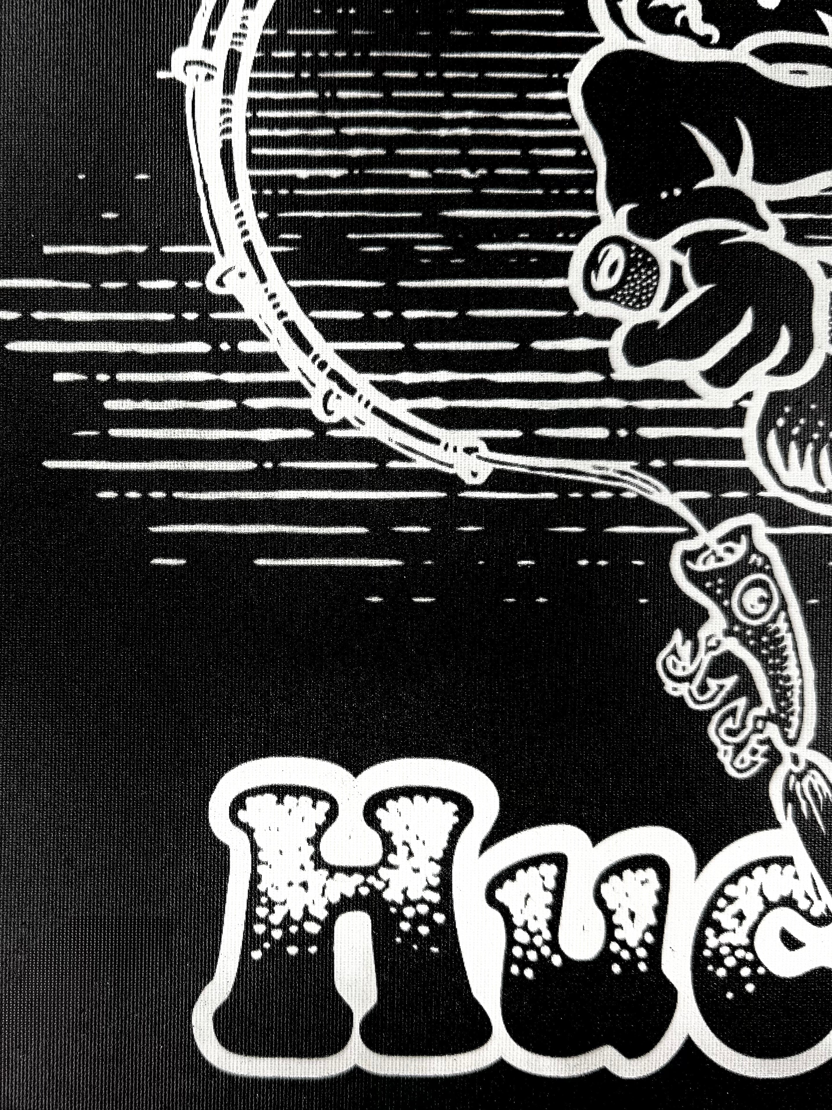 Keep On Huckin' - Art Canvas 20x16 - GHOSTSHIP.Supply