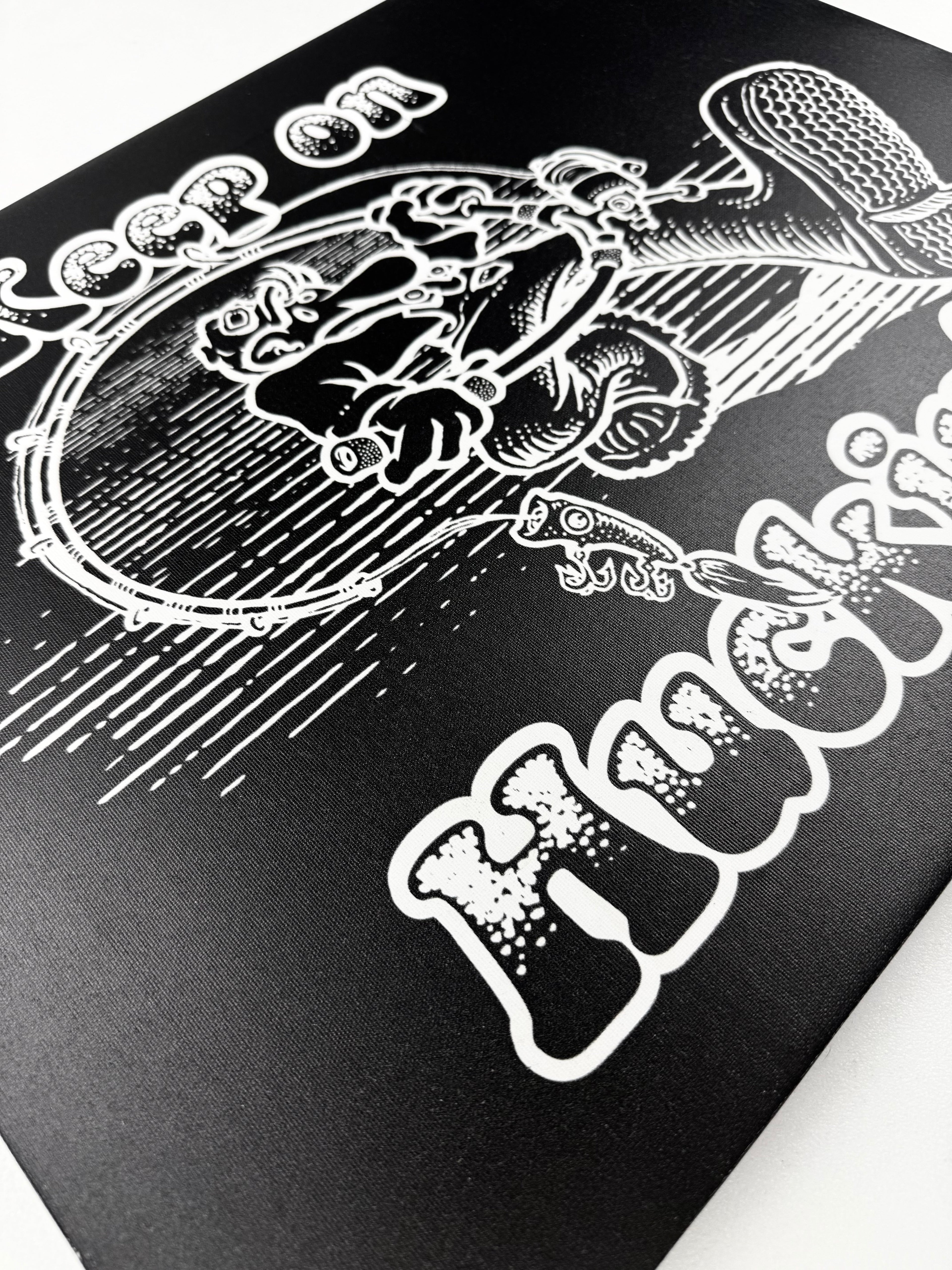 Keep On Huckin' - Art Canvas 20x16 - GHOSTSHIP.Supply