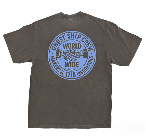 GHOST SHIP Makers & Instigators T-Shirt | Coastal Streetwear
