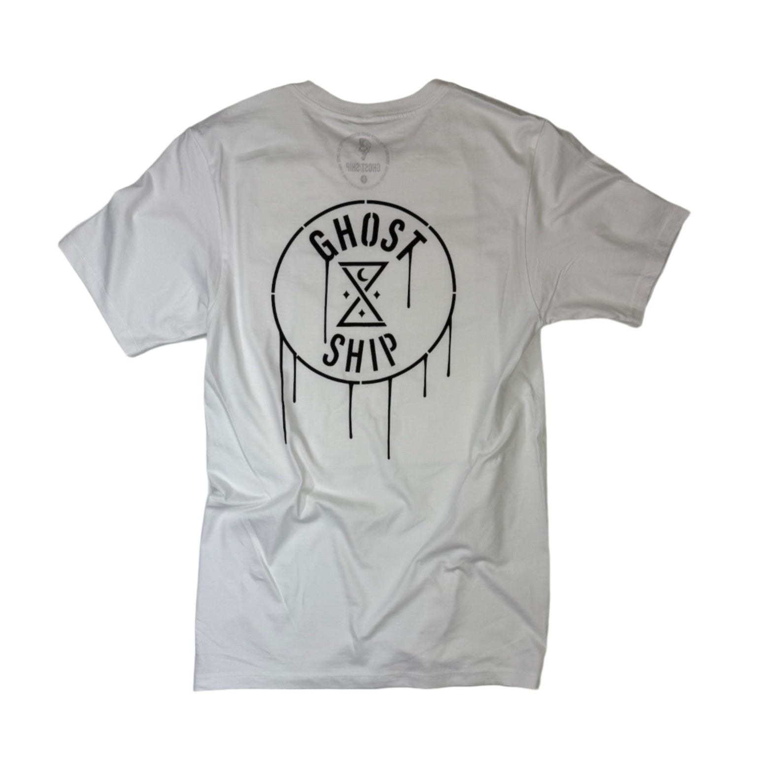 Postal Logo Stencil Tee - 2 colors - GHOSTSHIP.Supply